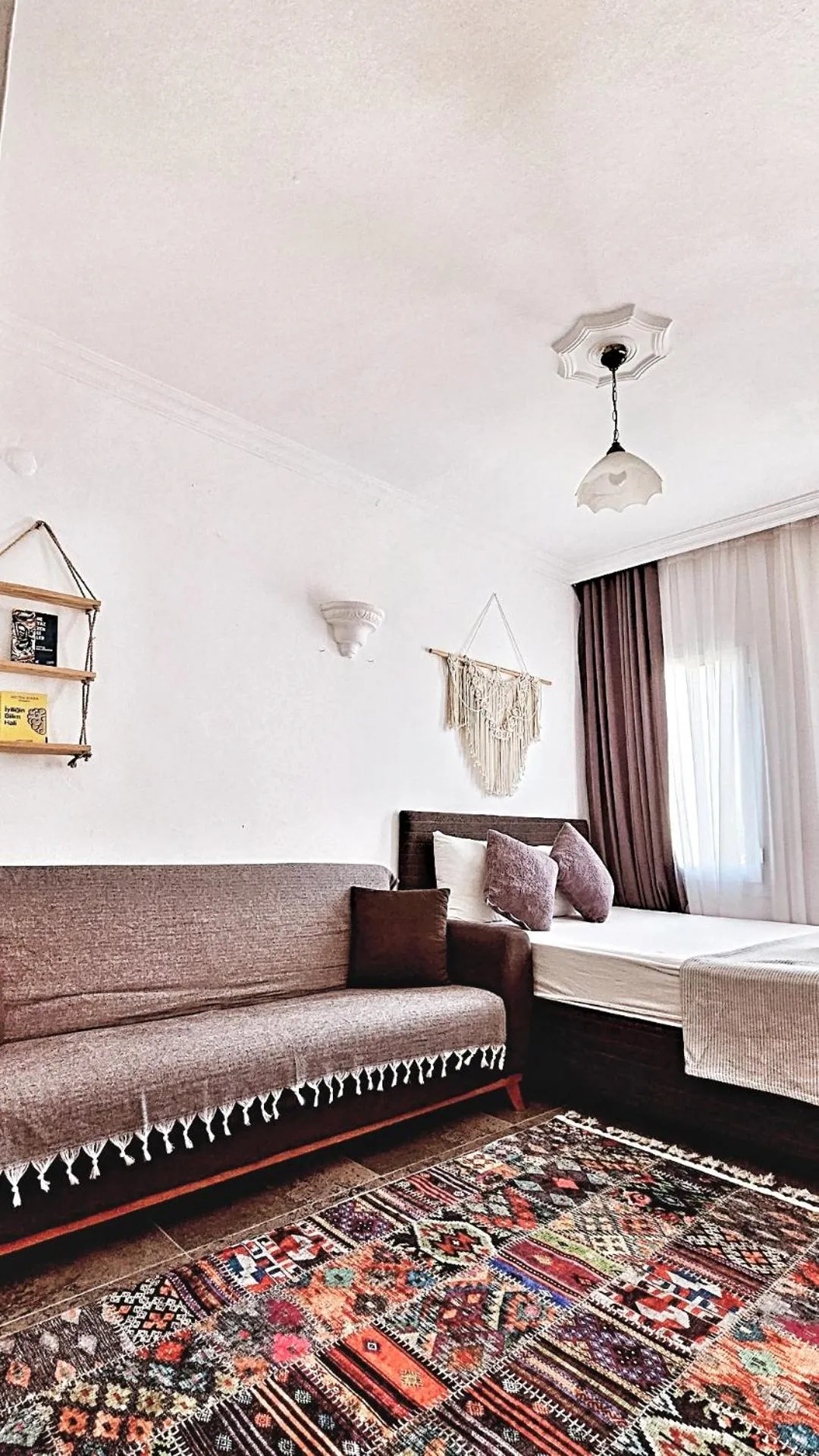 Bed in Merkez Kumsal Pansiyon