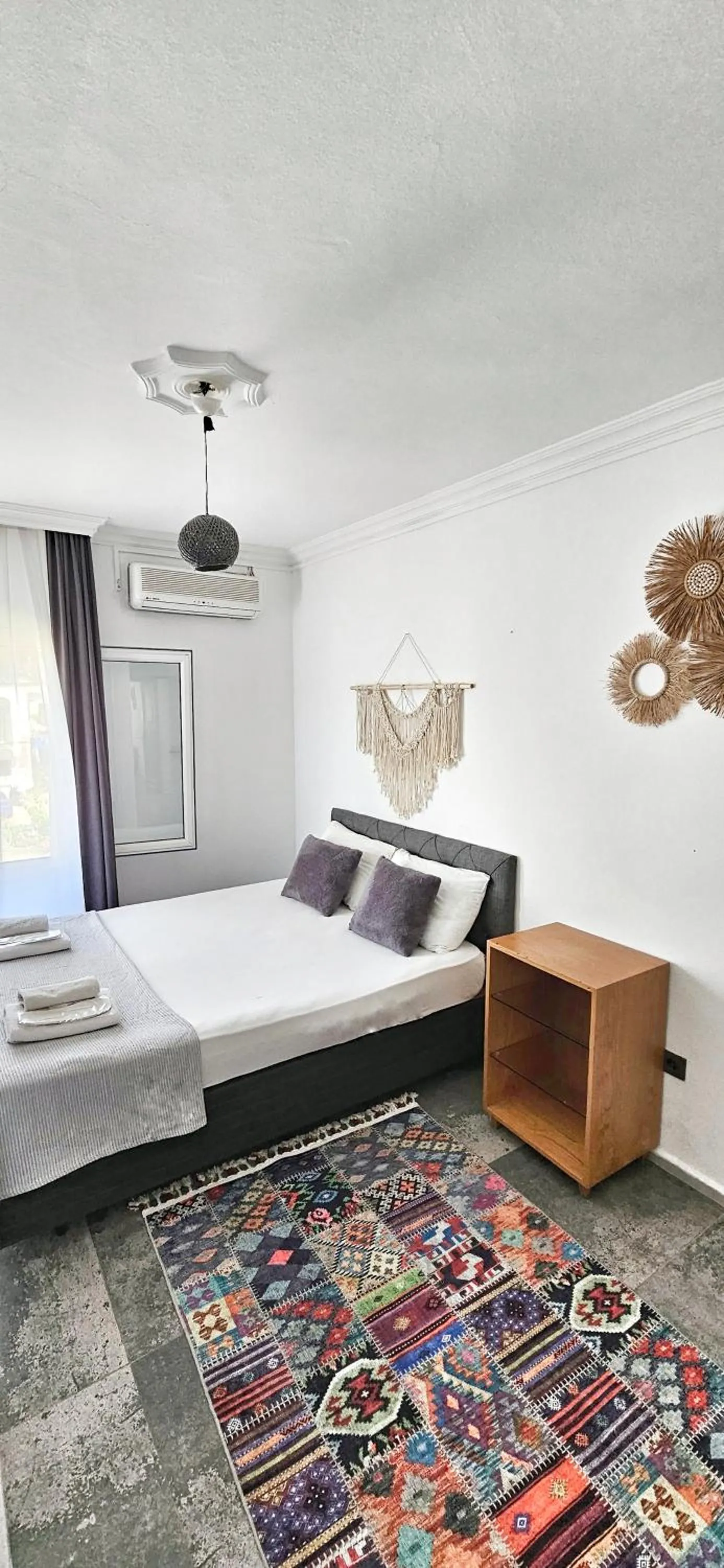 Bed in Merkez Kumsal Pansiyon