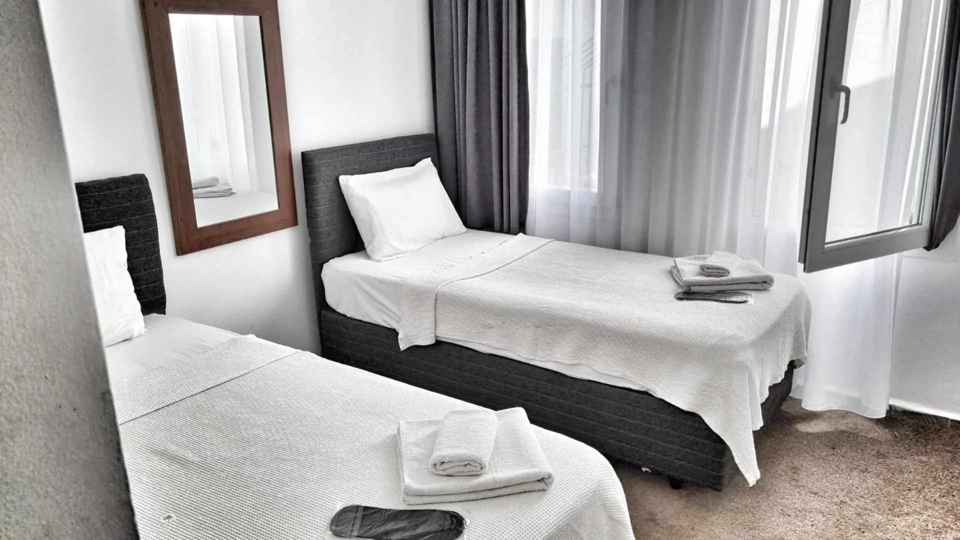 Bed in Merkez Kumsal Pansiyon