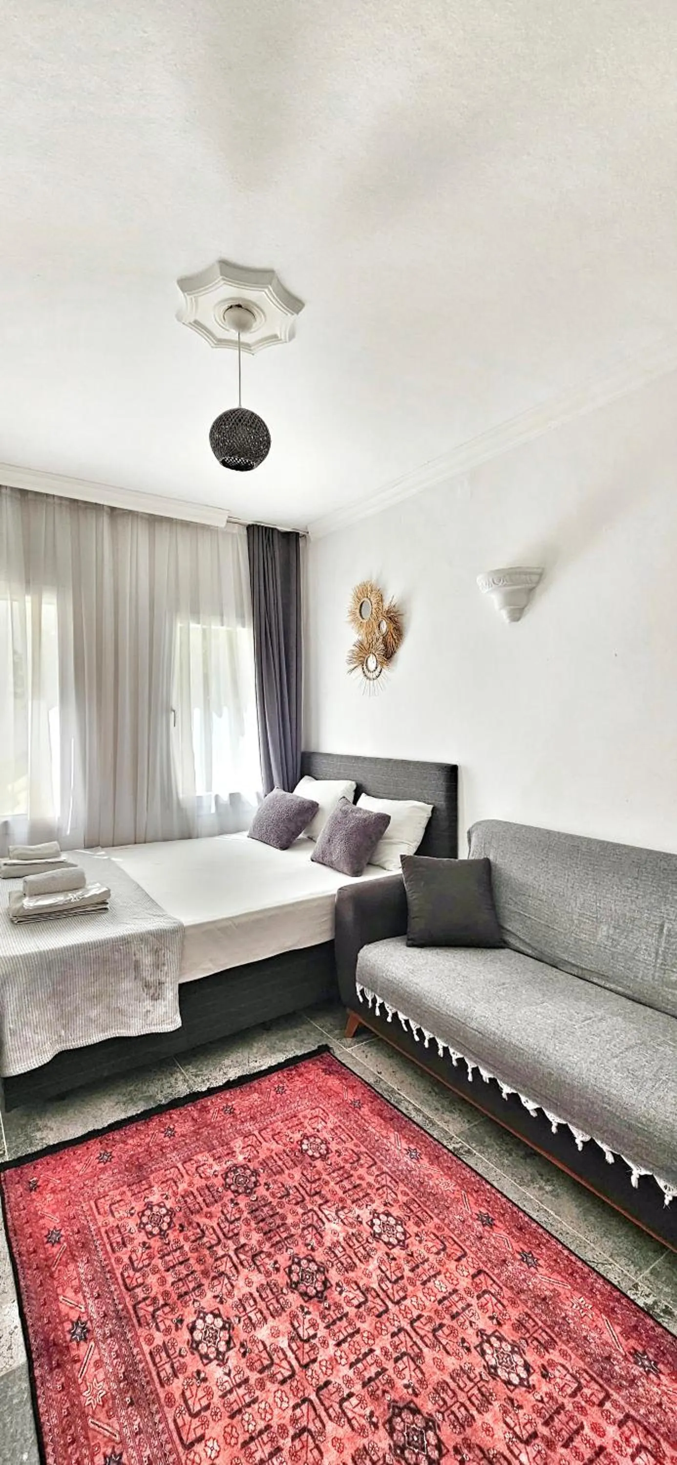 Bed in Merkez Kumsal Pansiyon