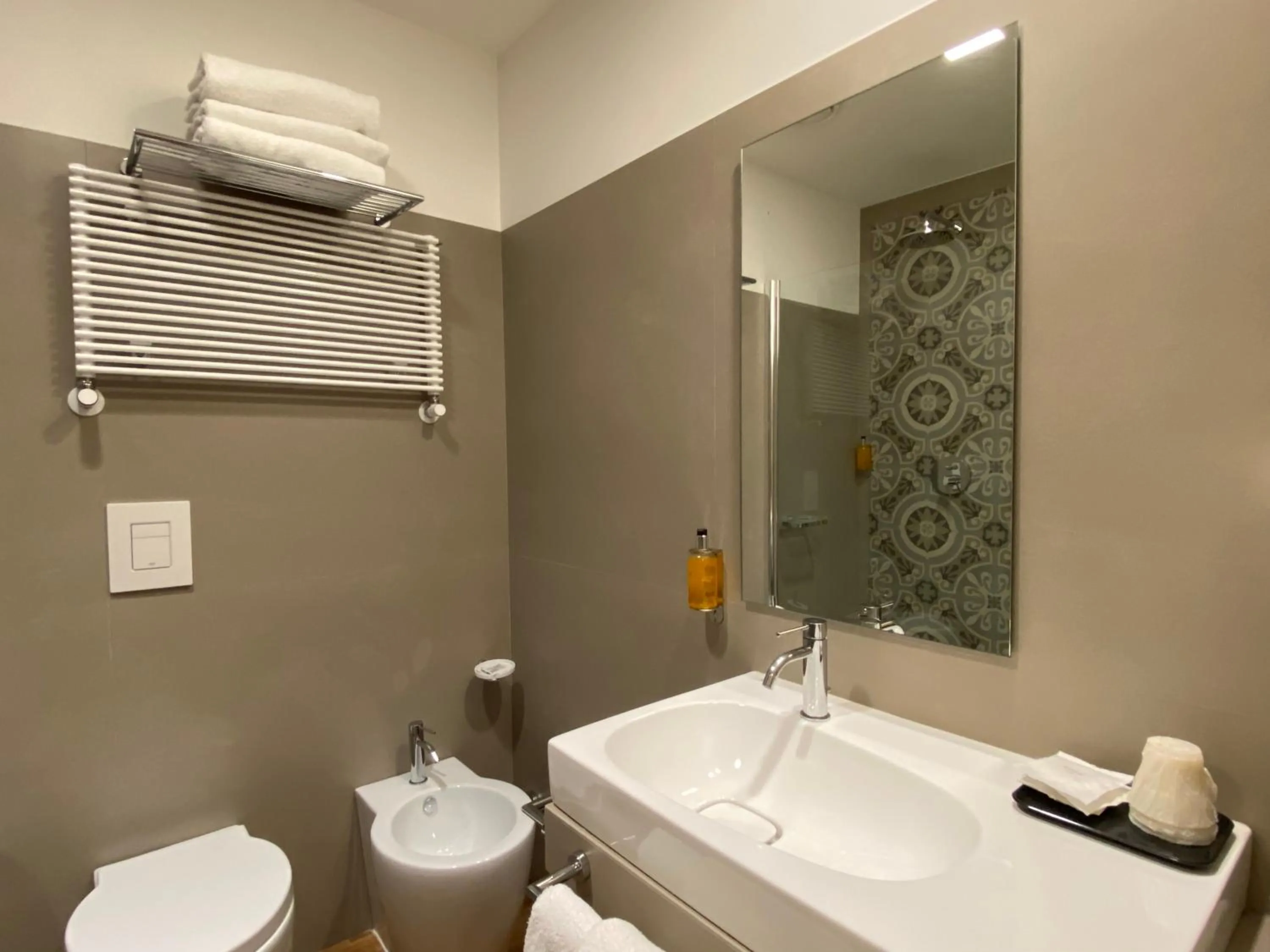 Bathroom in Basilica Hotel