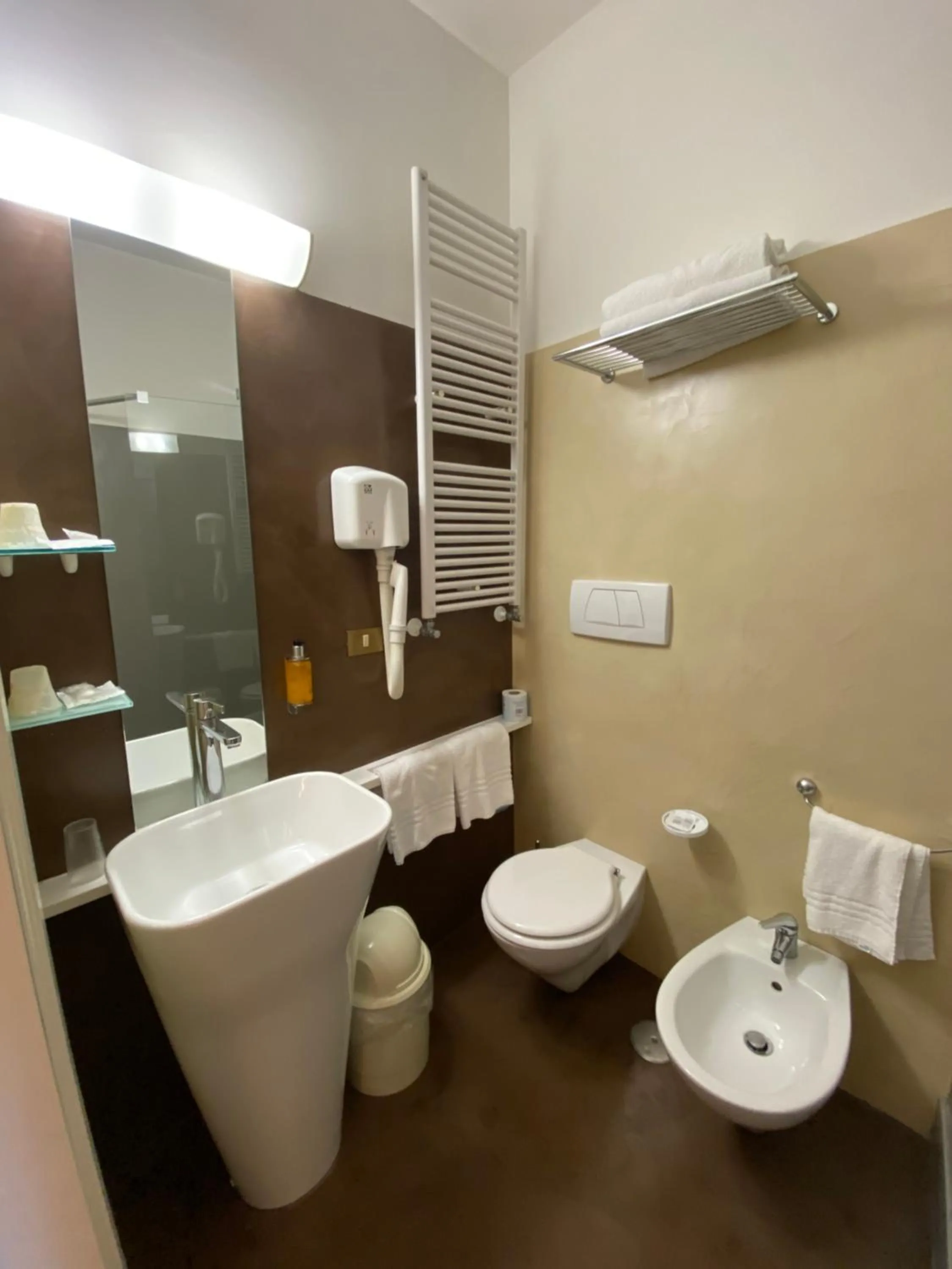 Bathroom in Basilica Hotel