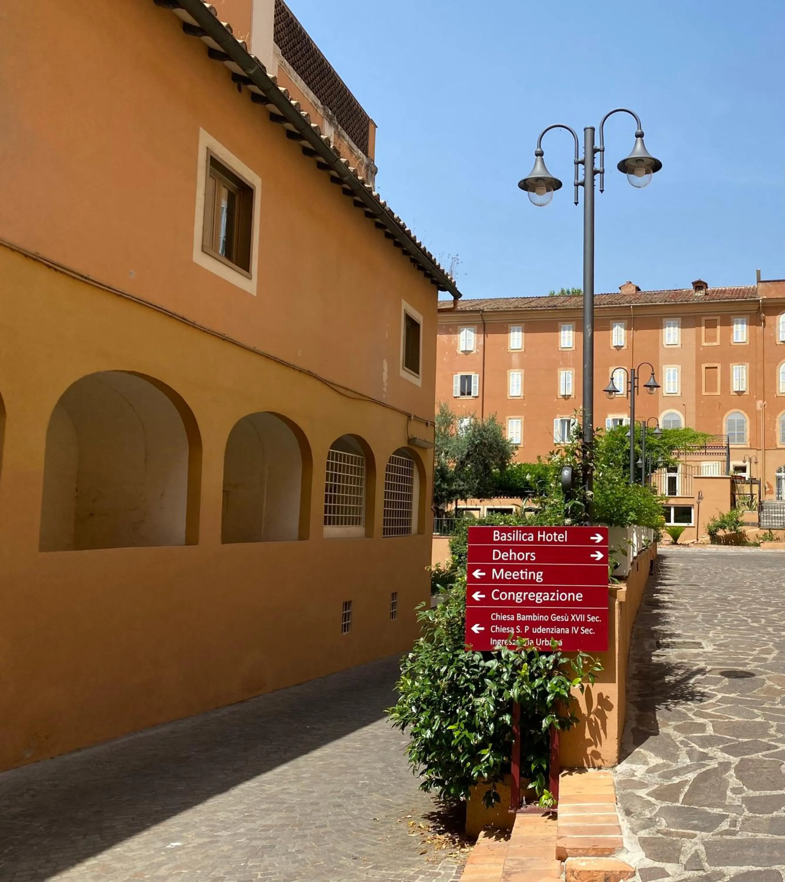 Property building in Basilica Hotel