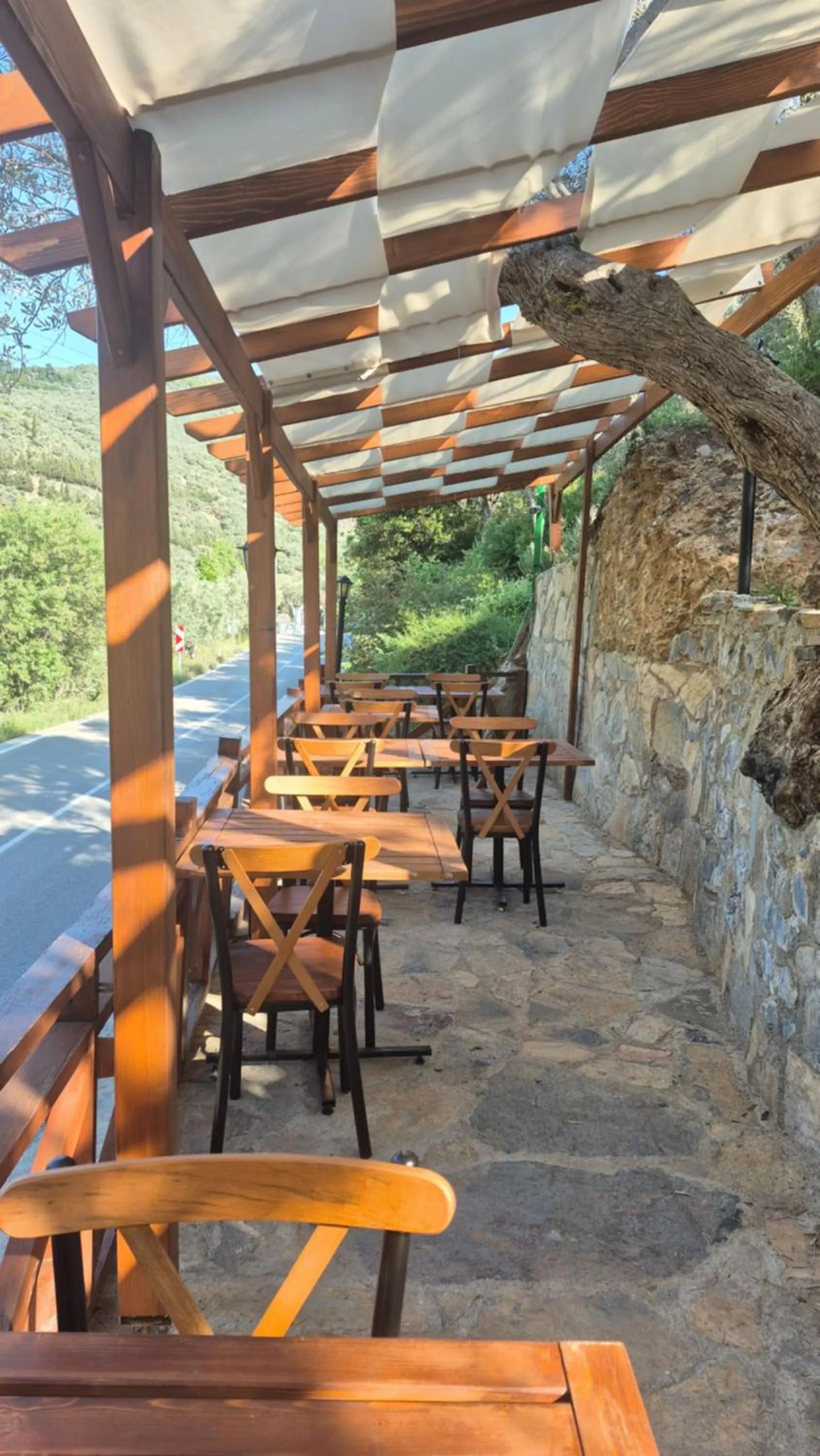 Balcony/Terrace in Şirince Klaseas Hotel&Restaurant