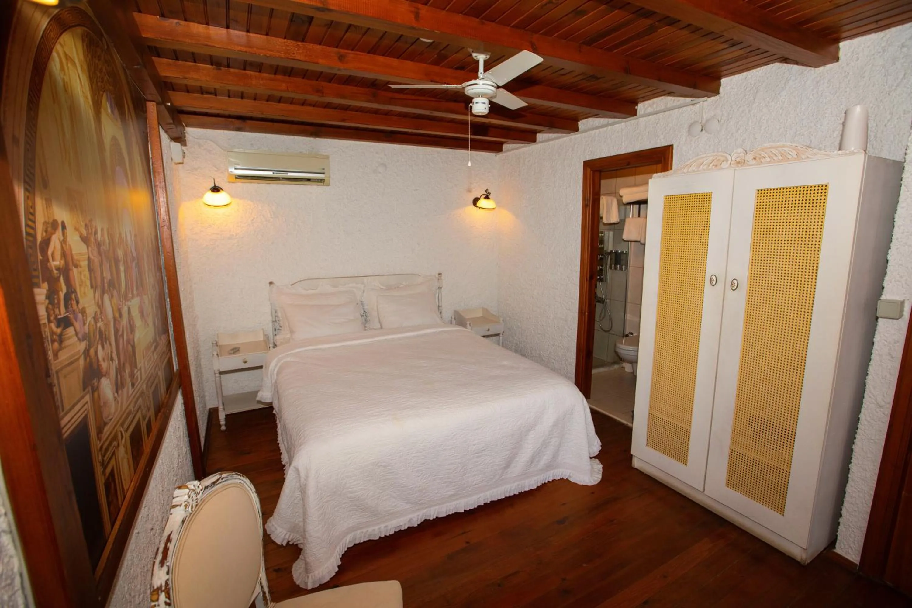 Bed in Şirince Klaseas Hotel&Restaurant