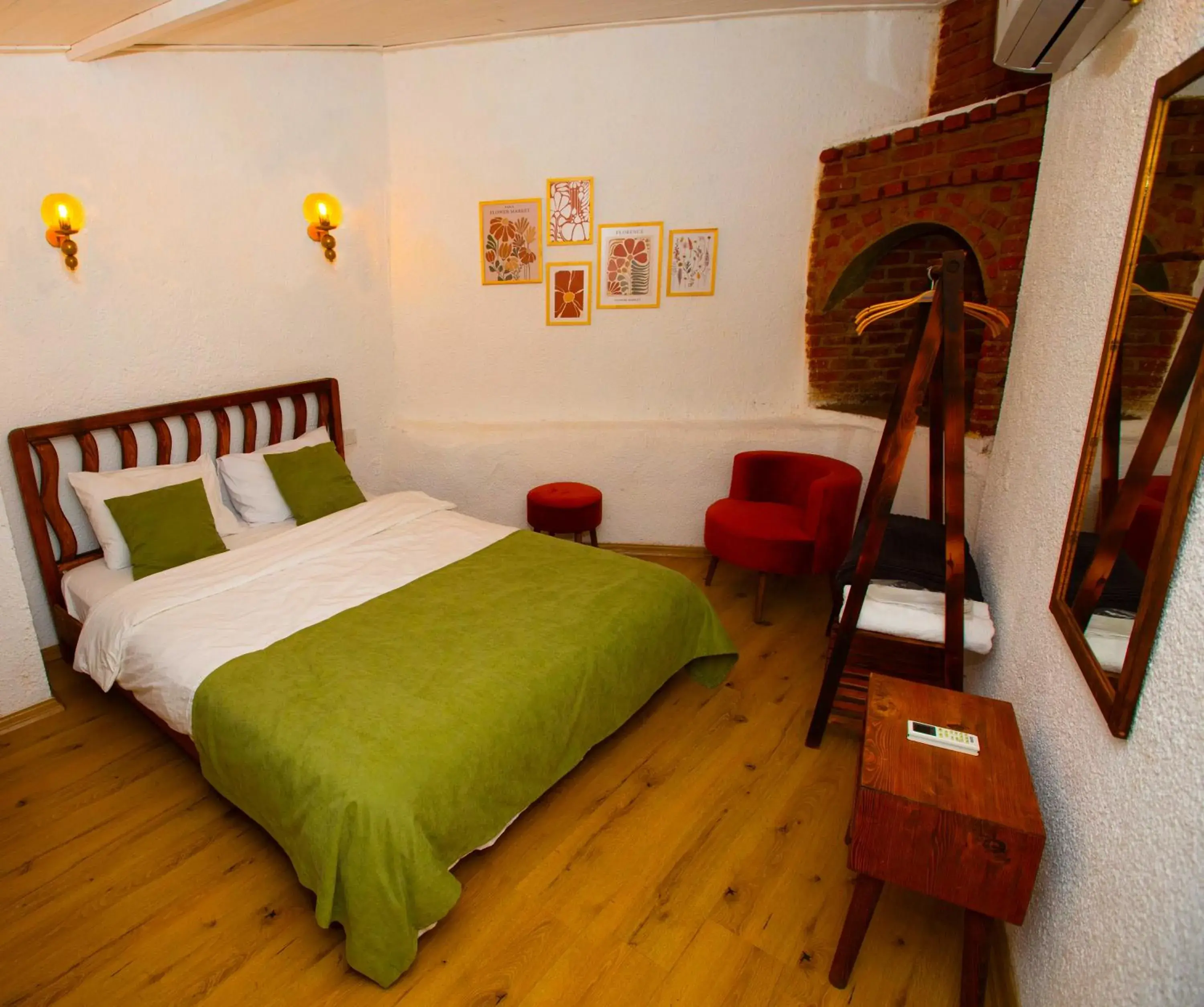 Bed in Şirince Klaseas Hotel&Restaurant Bed in Şirince Klaseas Hotel&Restaurant