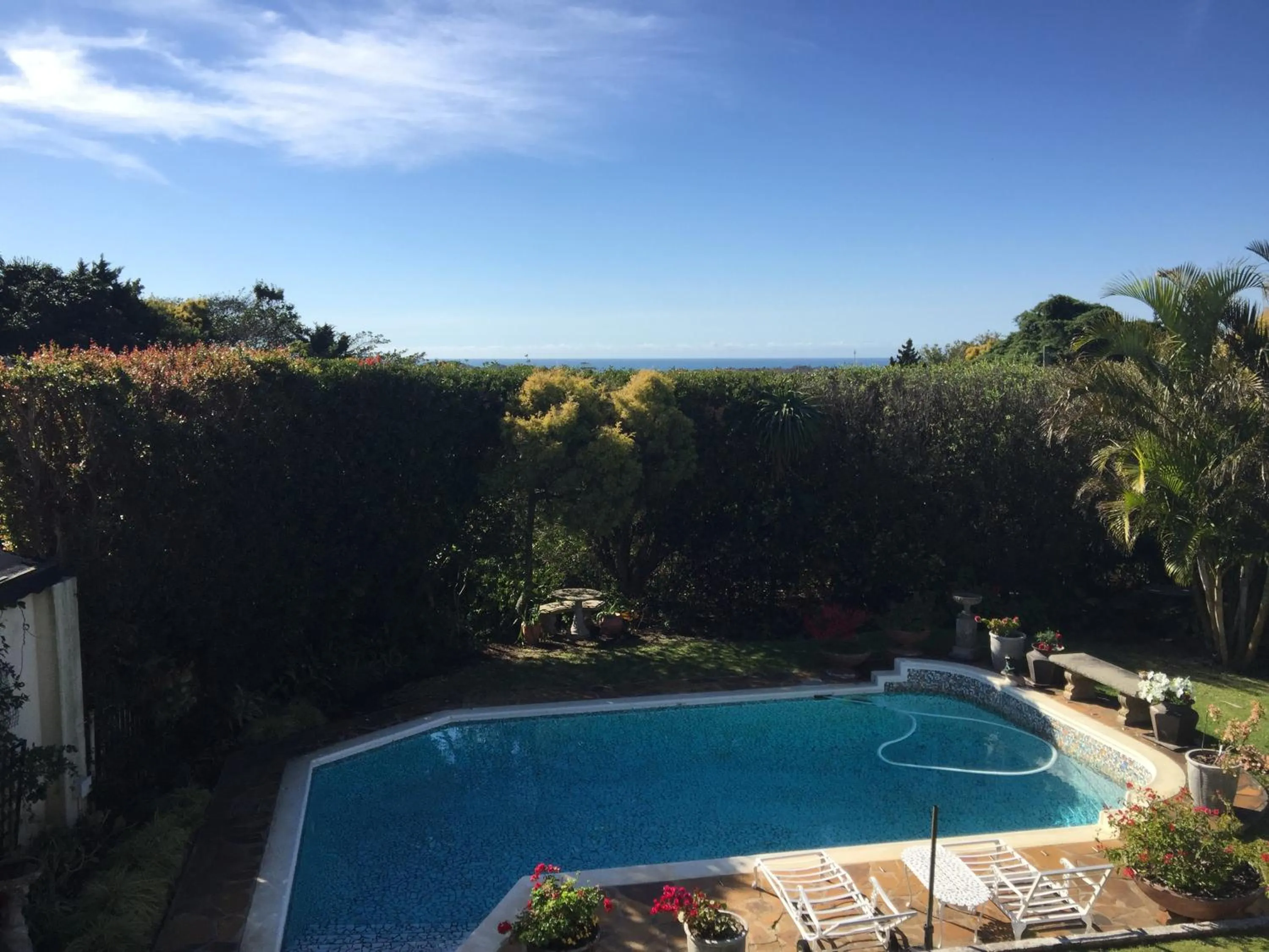 Swimming pool in Jackie's B&B