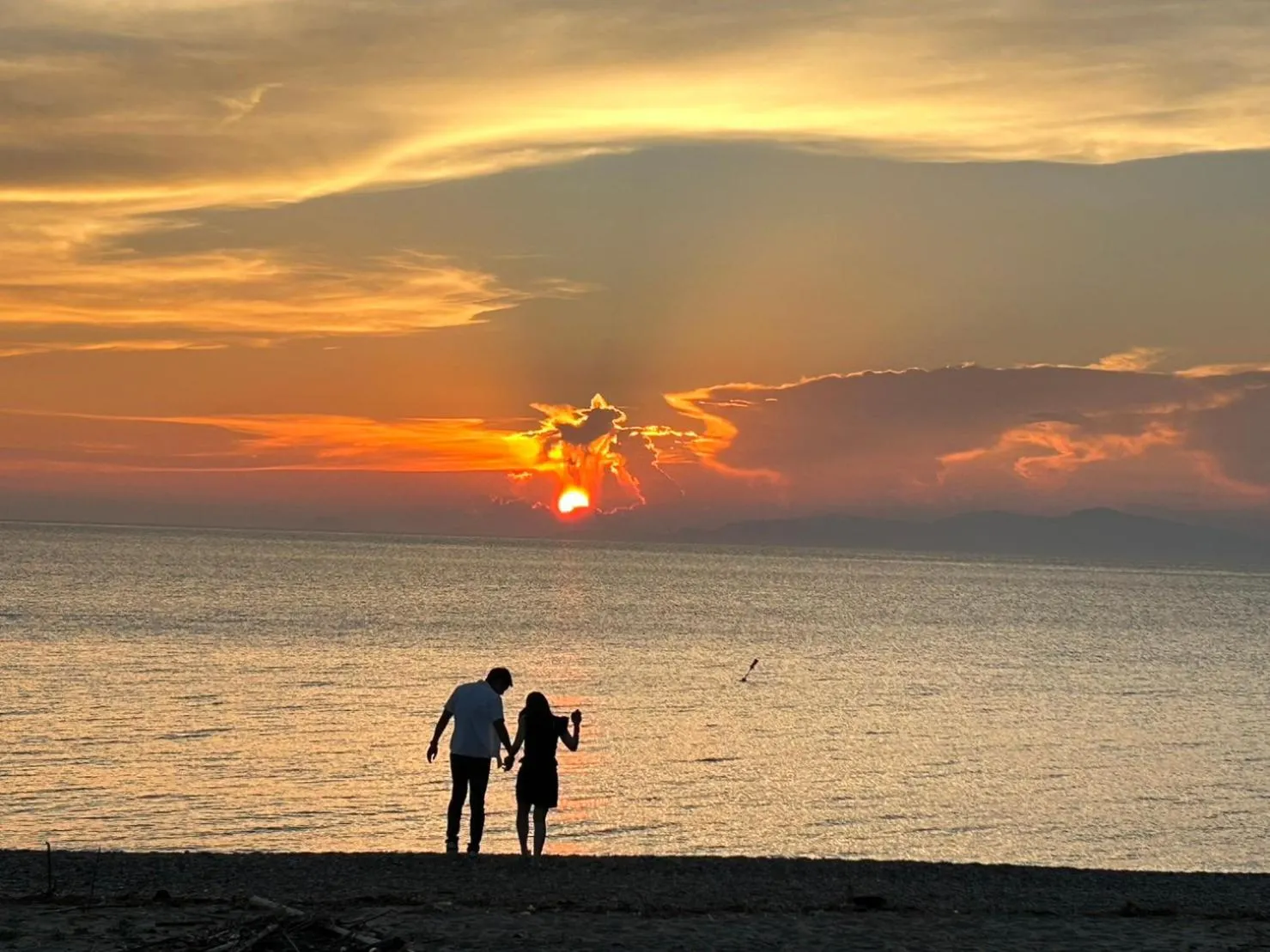 Sunset in Villa Ortigia