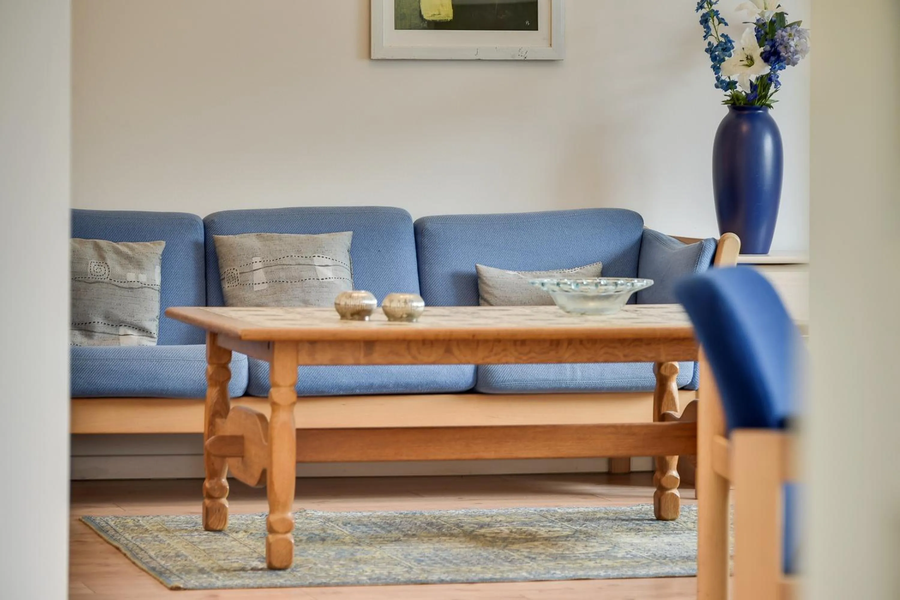 Living room in Bjerndrup Lejlighed