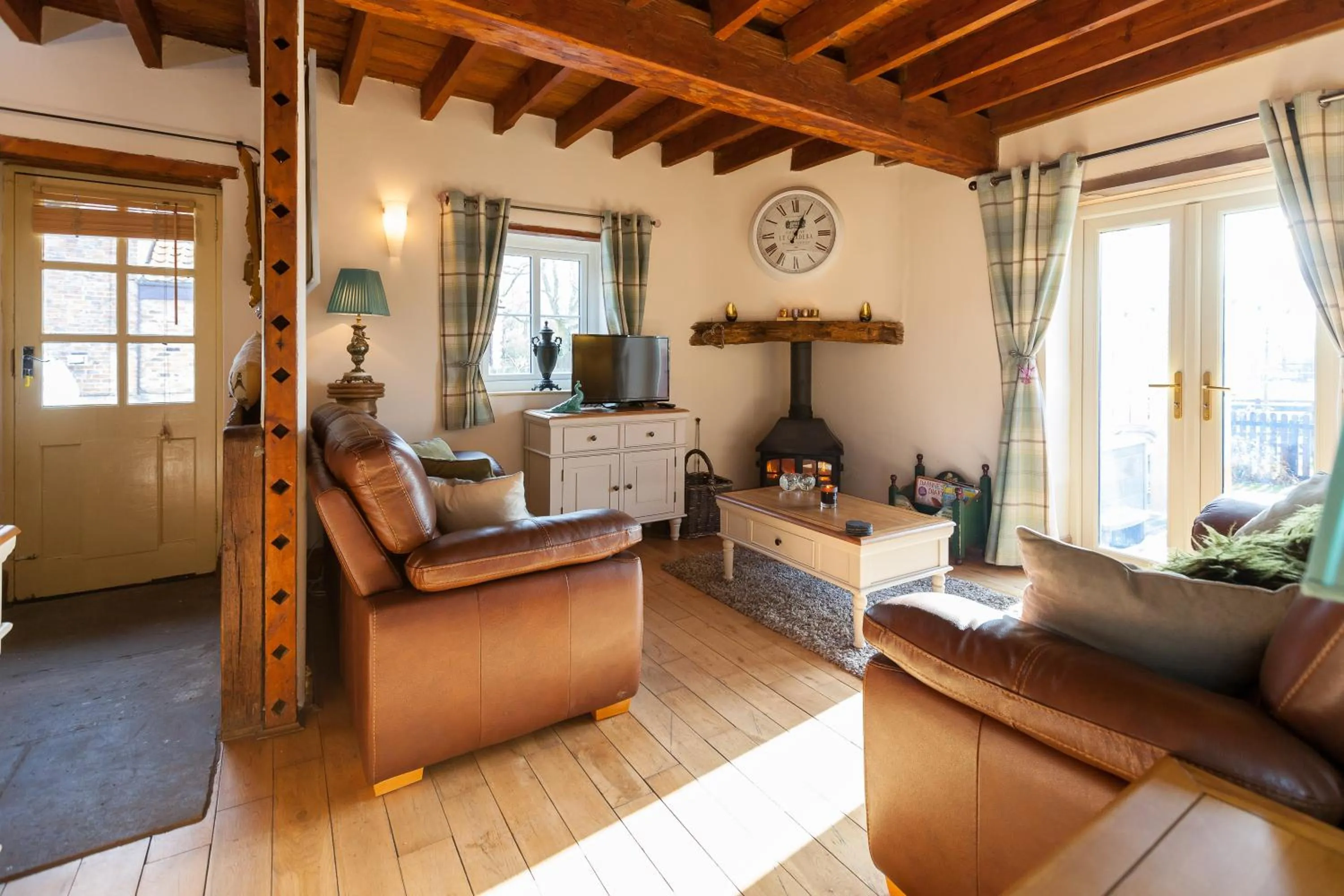 Decorative detail in Skipbridge Farm Cottages