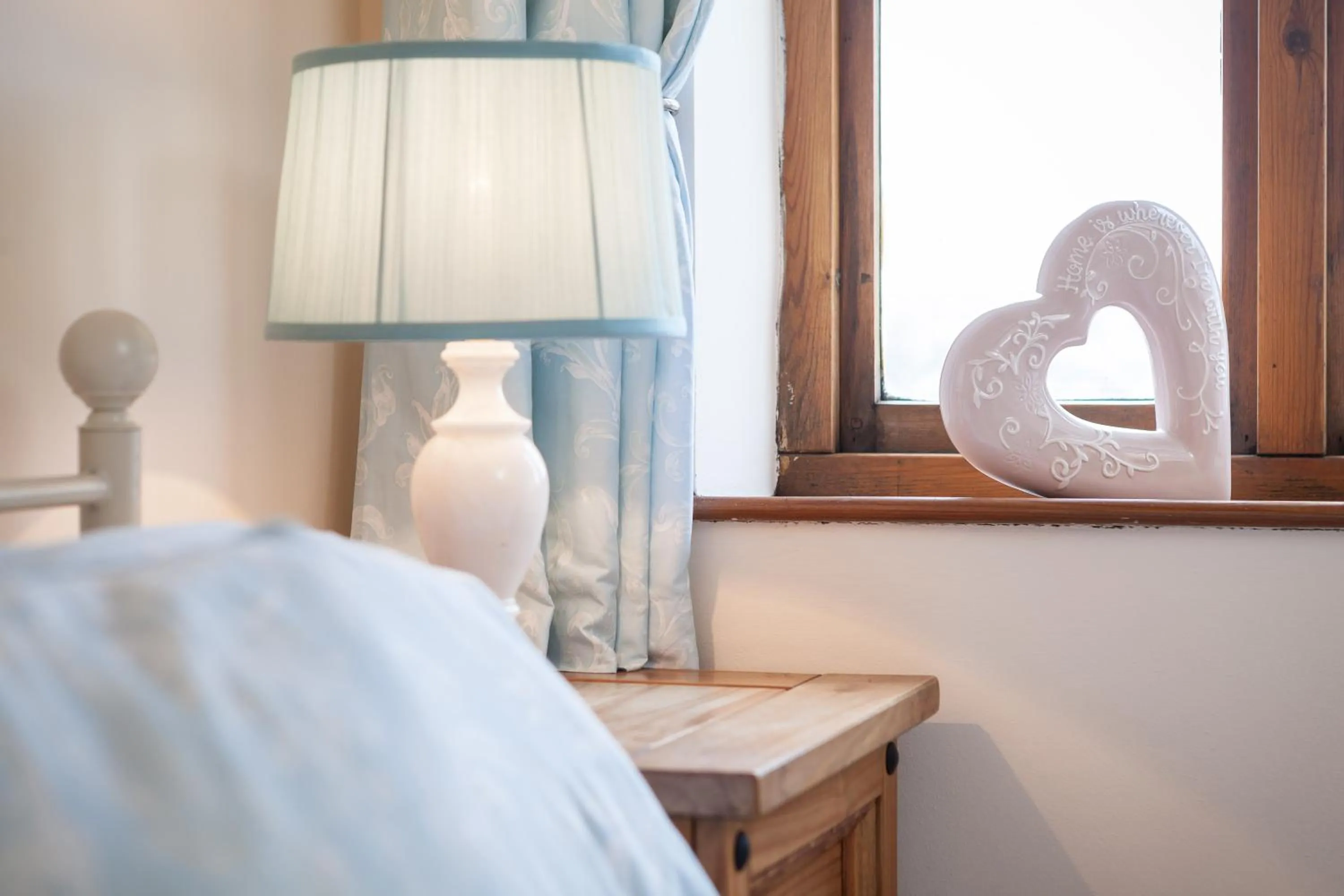 Decorative detail, Bed in Skipbridge Farm Cottages