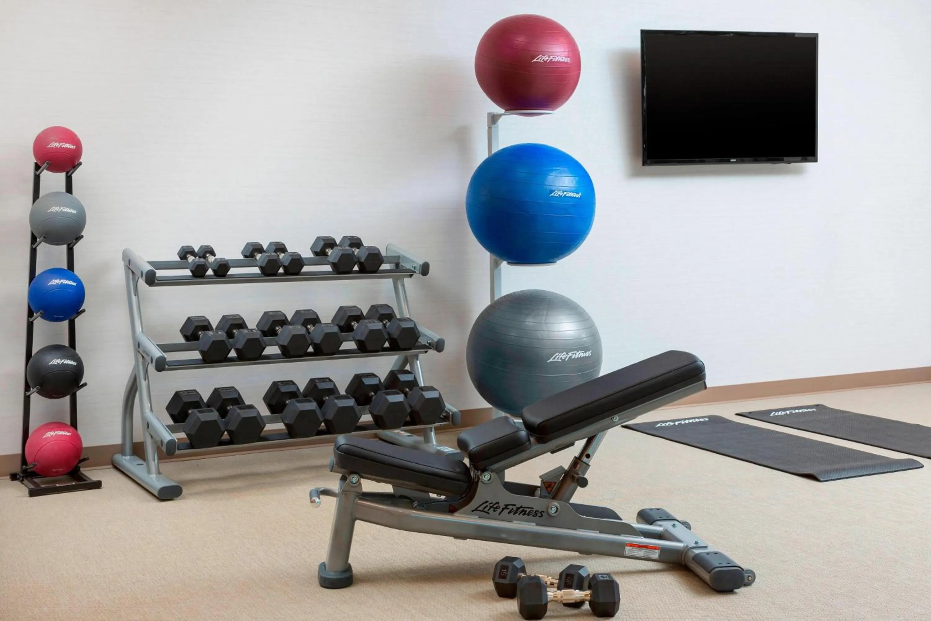 Fitness centre/facilities in SpringHill Suites by Marriott San Diego Mission Valley