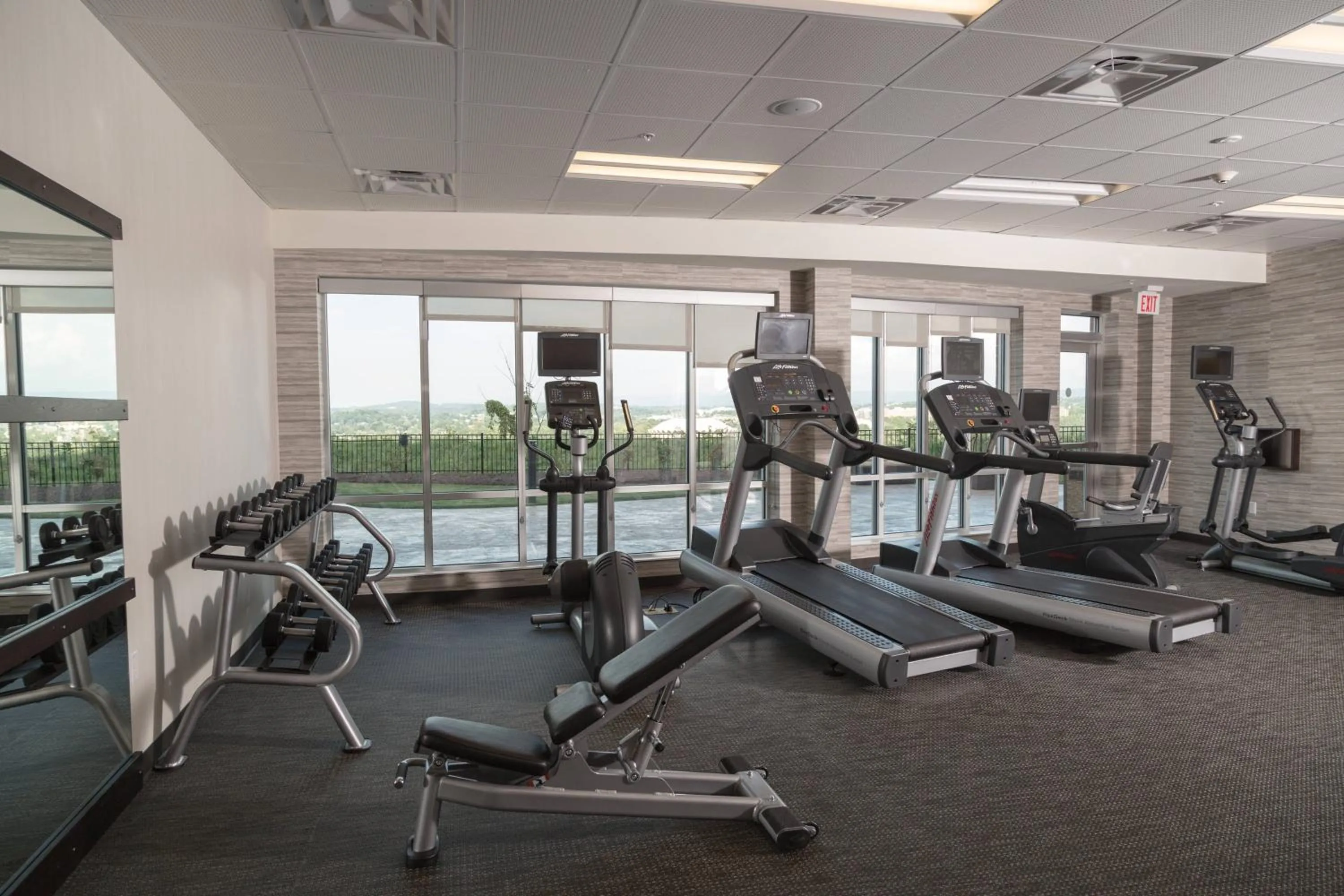 Fitness centre/facilities in Courtyard by Marriott Morgantown