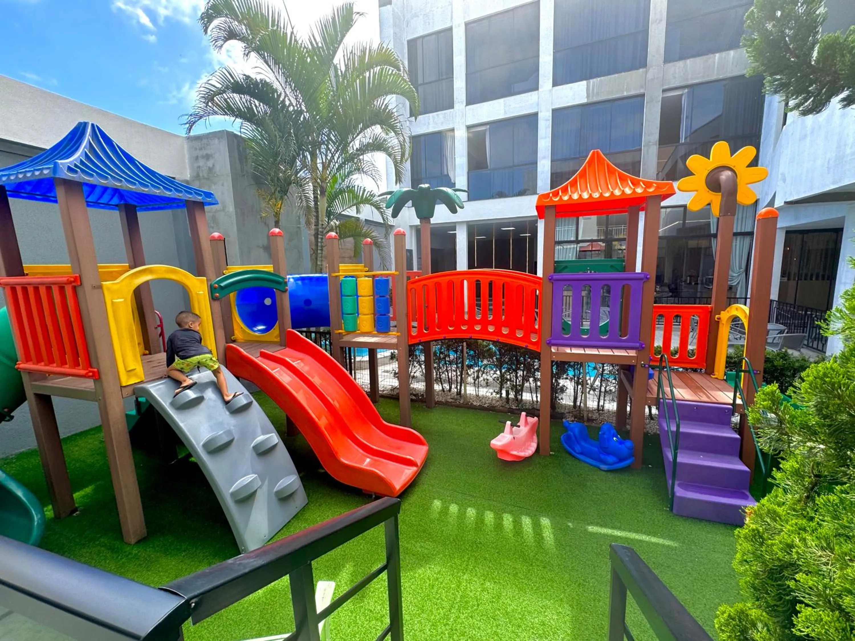 Children play ground in Pousada Duas Ilhas