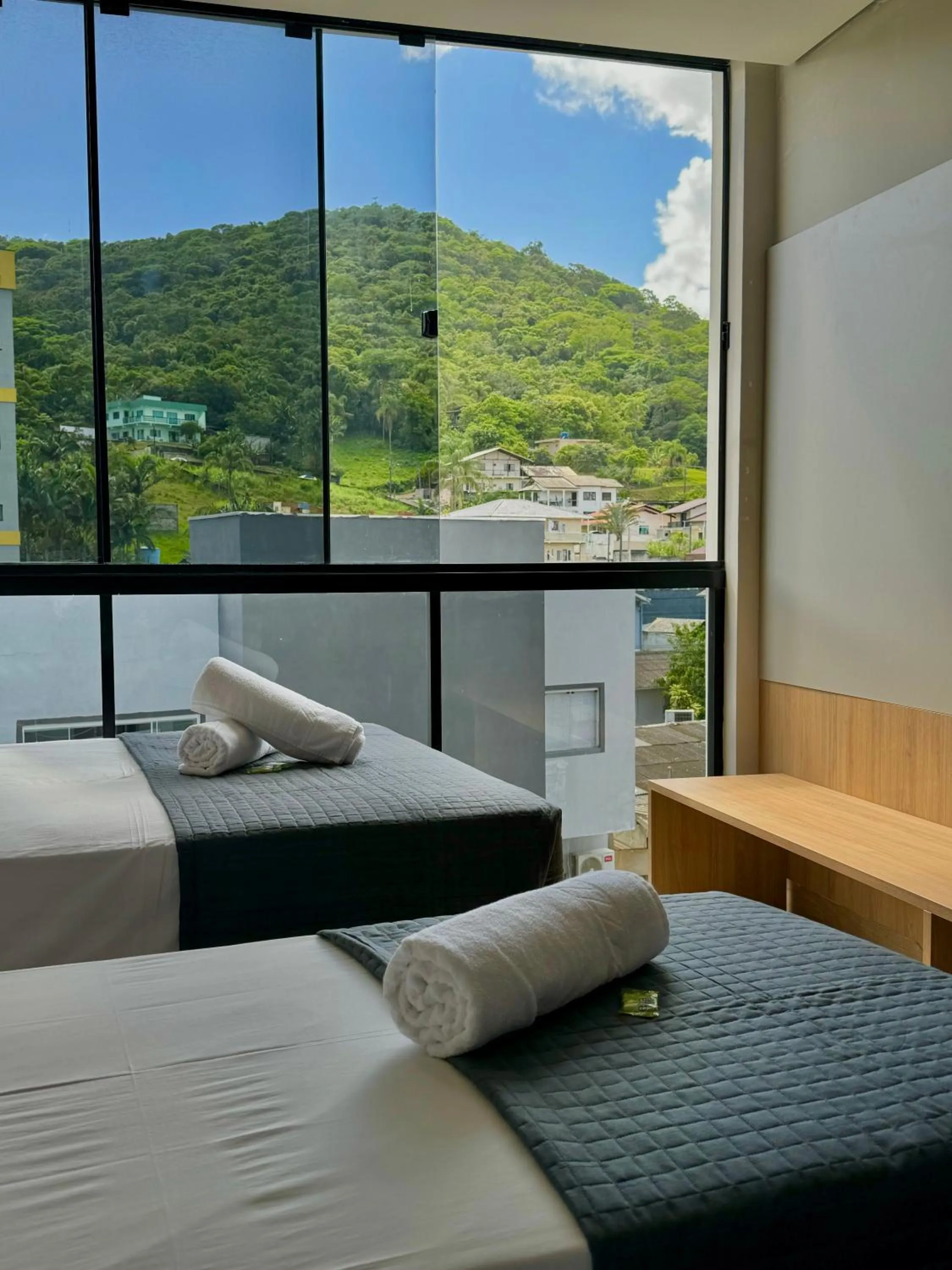 Bed in Pousada Duas Ilhas