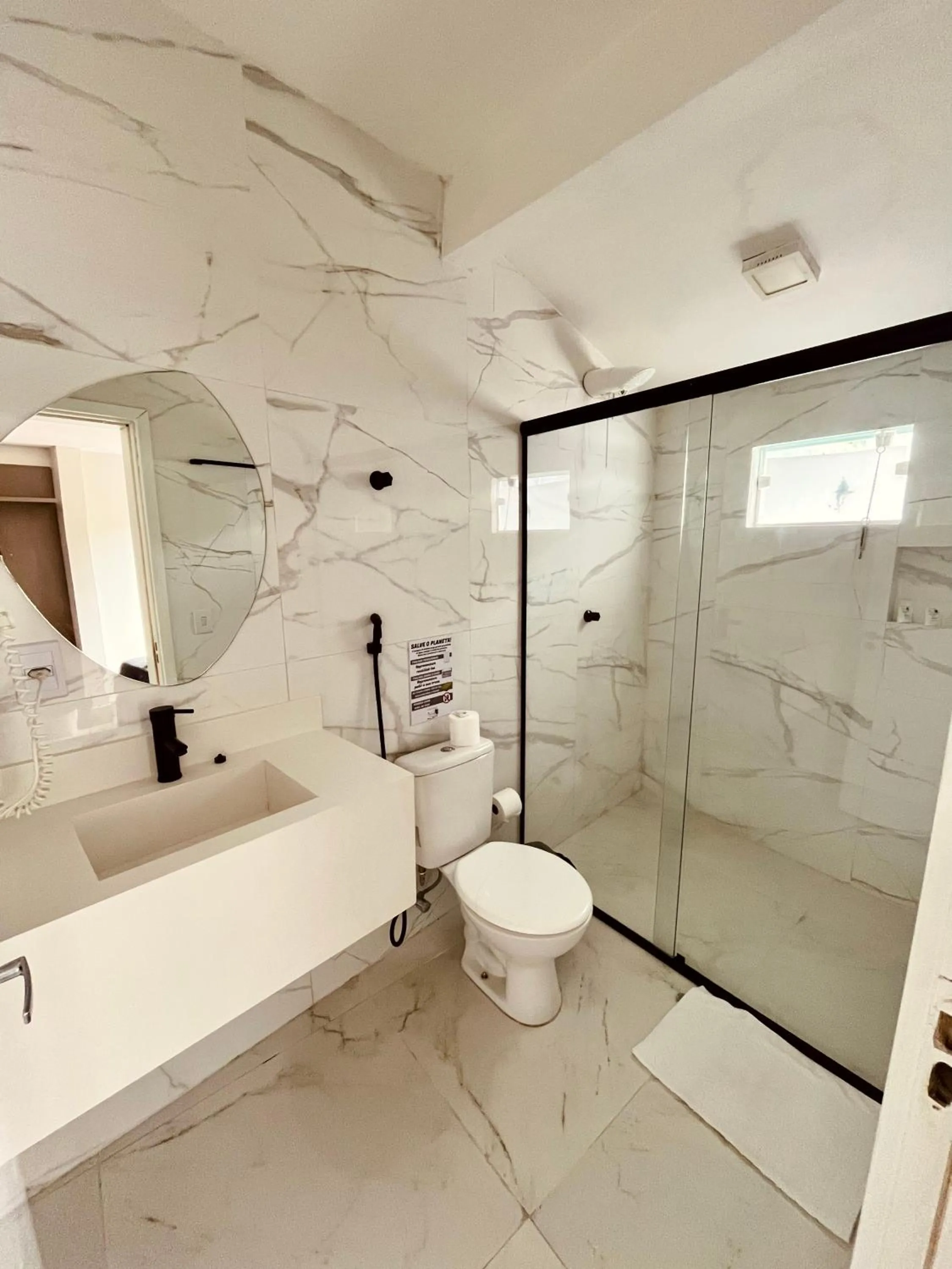 Shower in Pousada Duas Ilhas