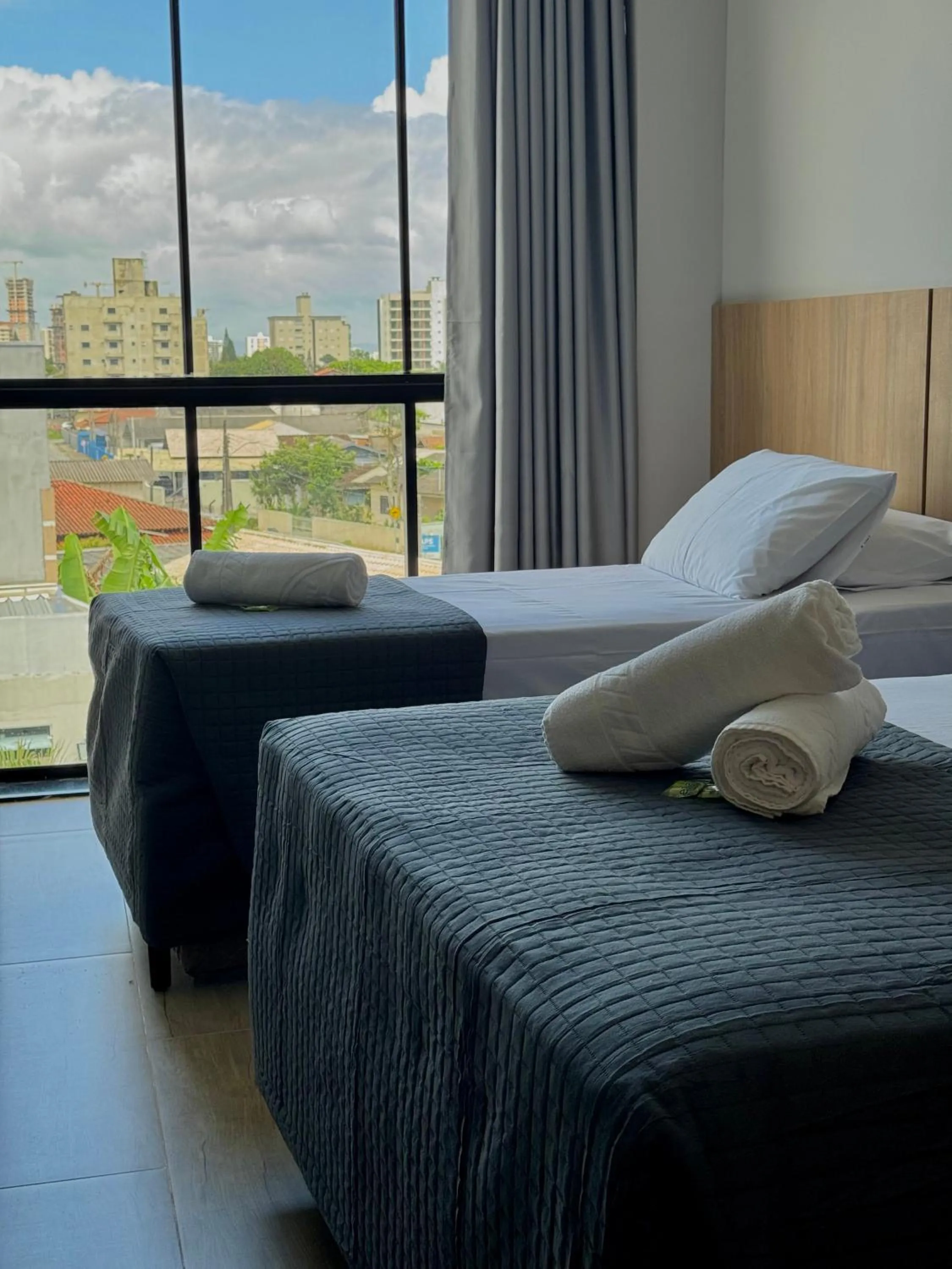 Bed in Pousada Duas Ilhas