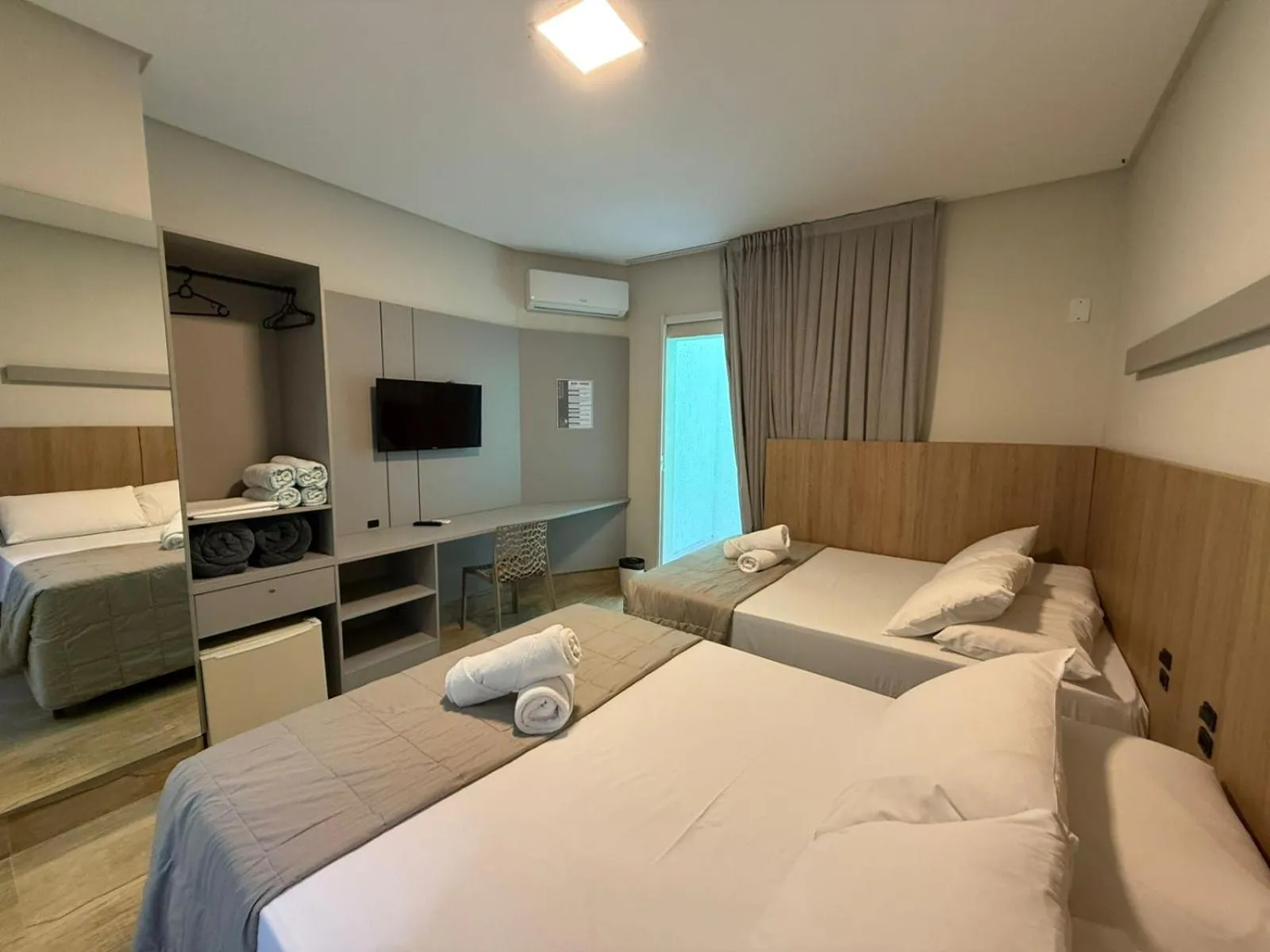 Bed in Pousada Duas Ilhas