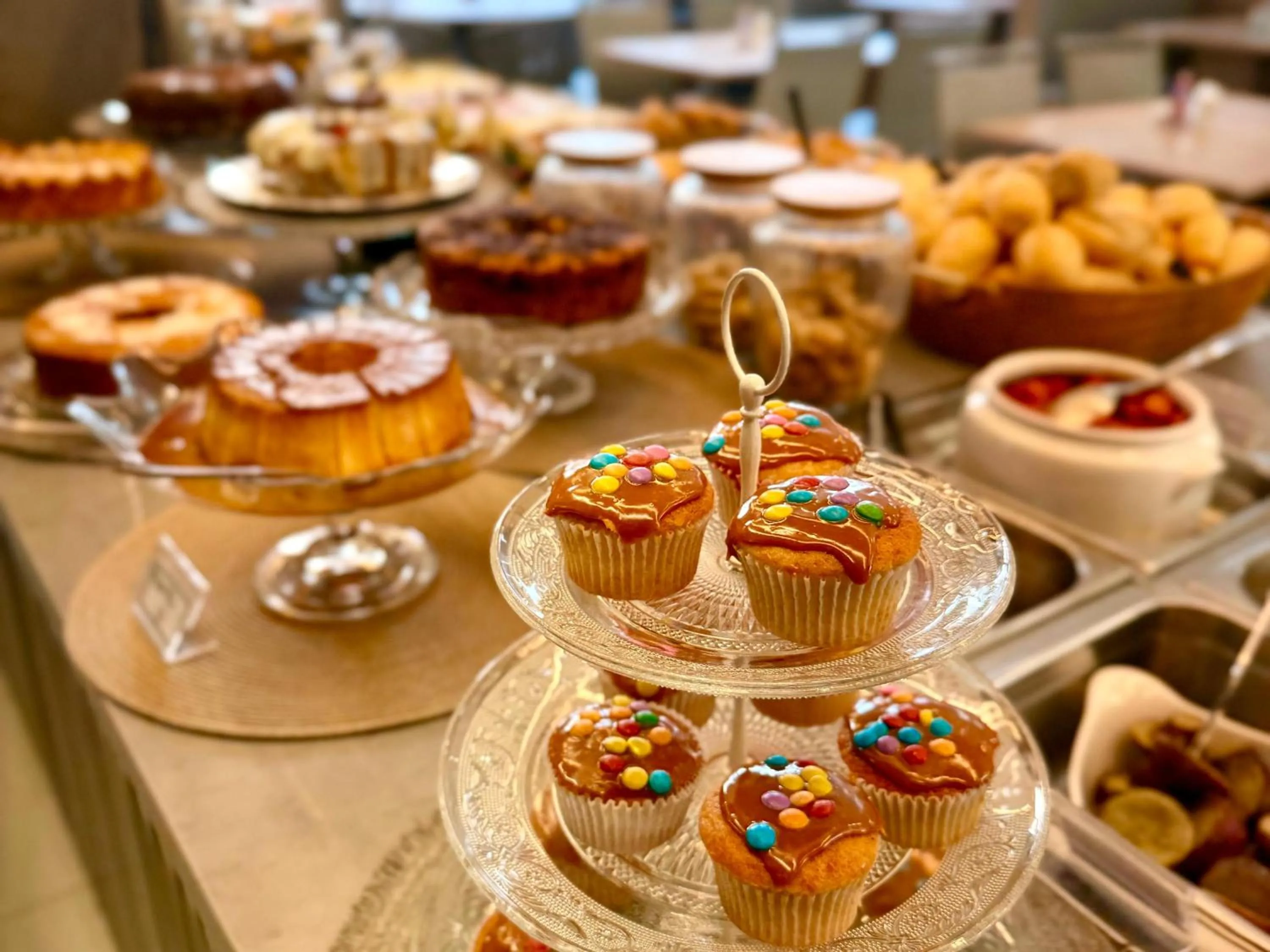 Buffet breakfast in Pousada Duas Ilhas