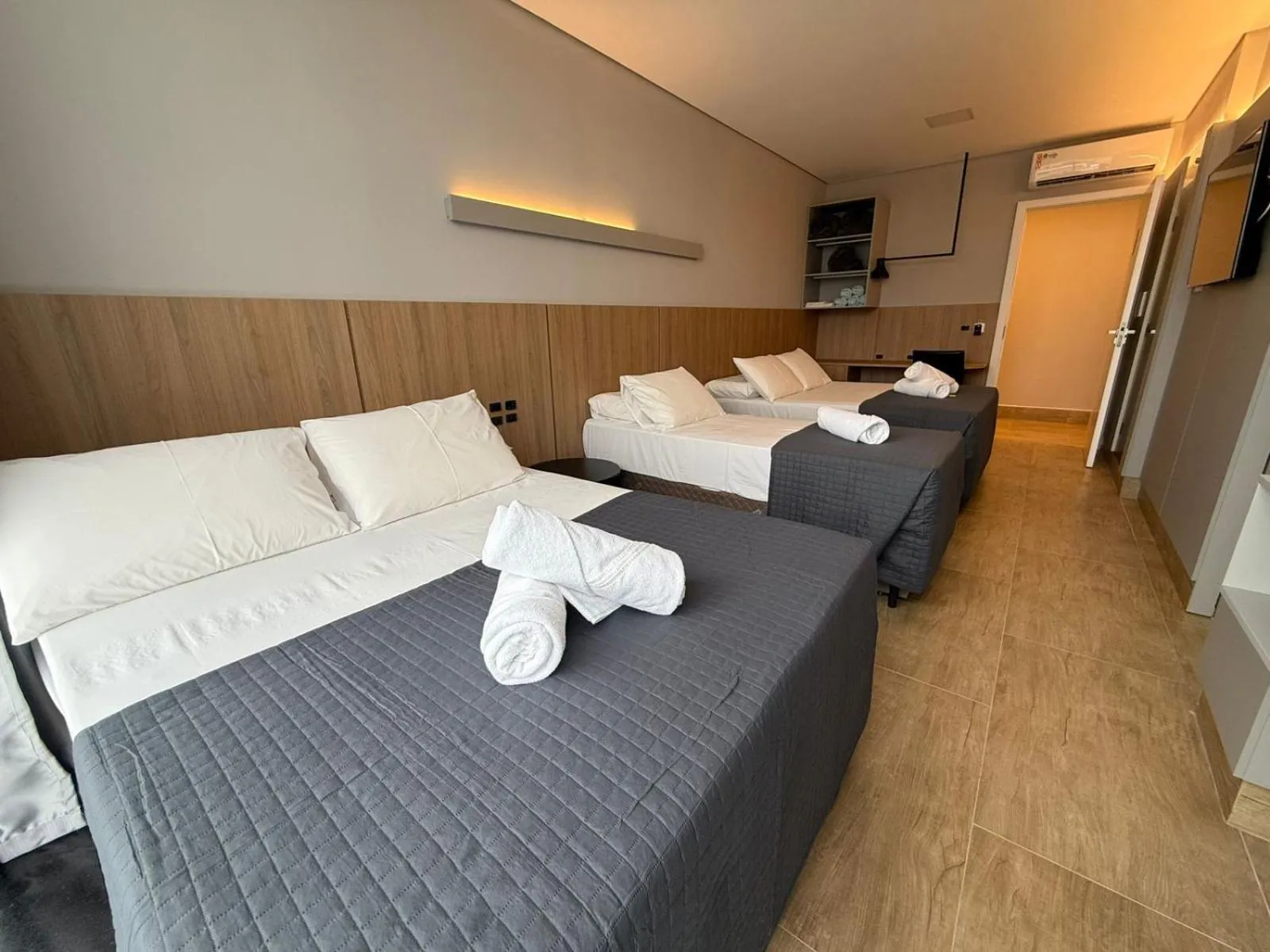 Bed in Pousada Duas Ilhas