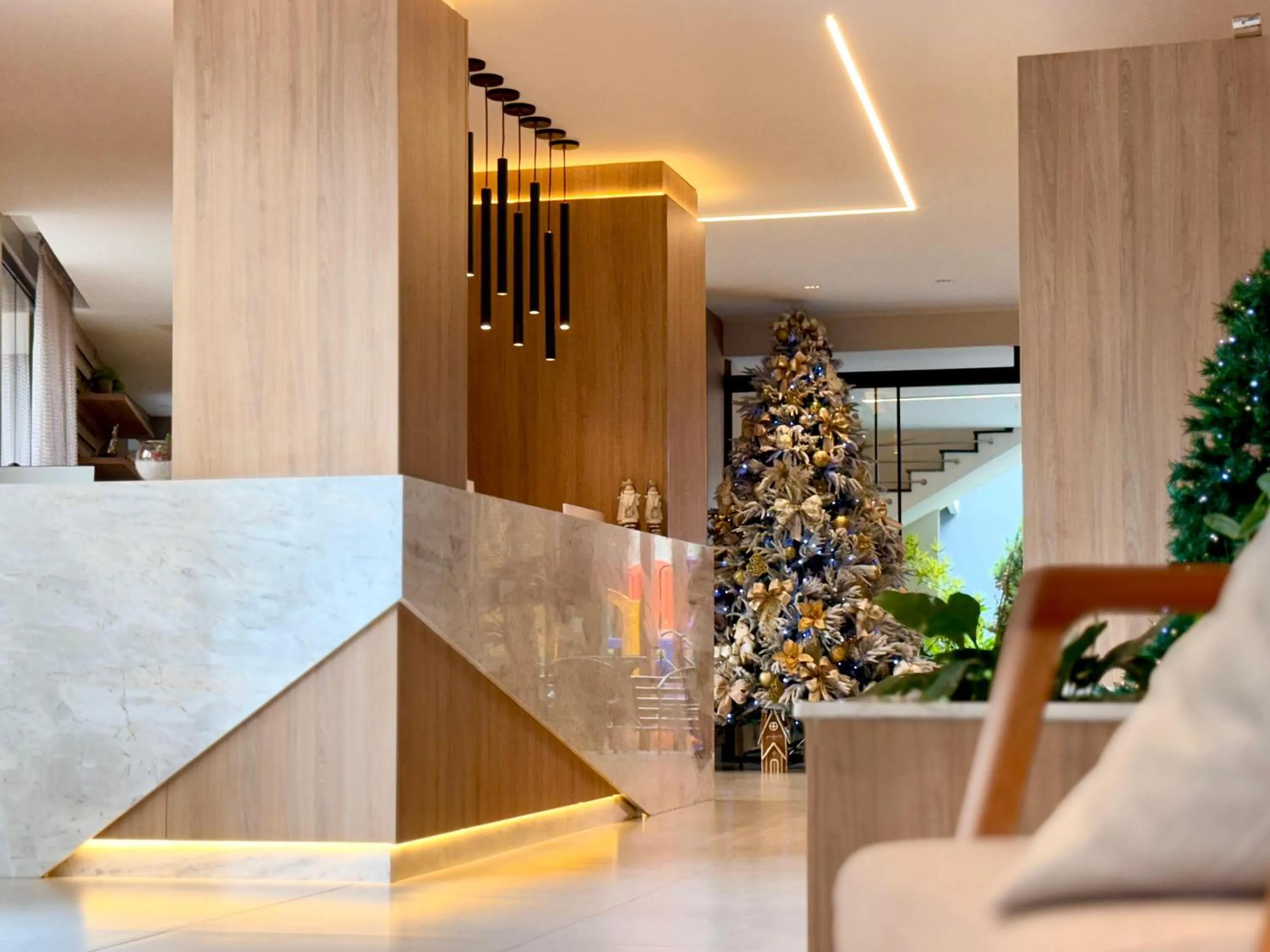 Lobby or reception in Pousada Duas Ilhas