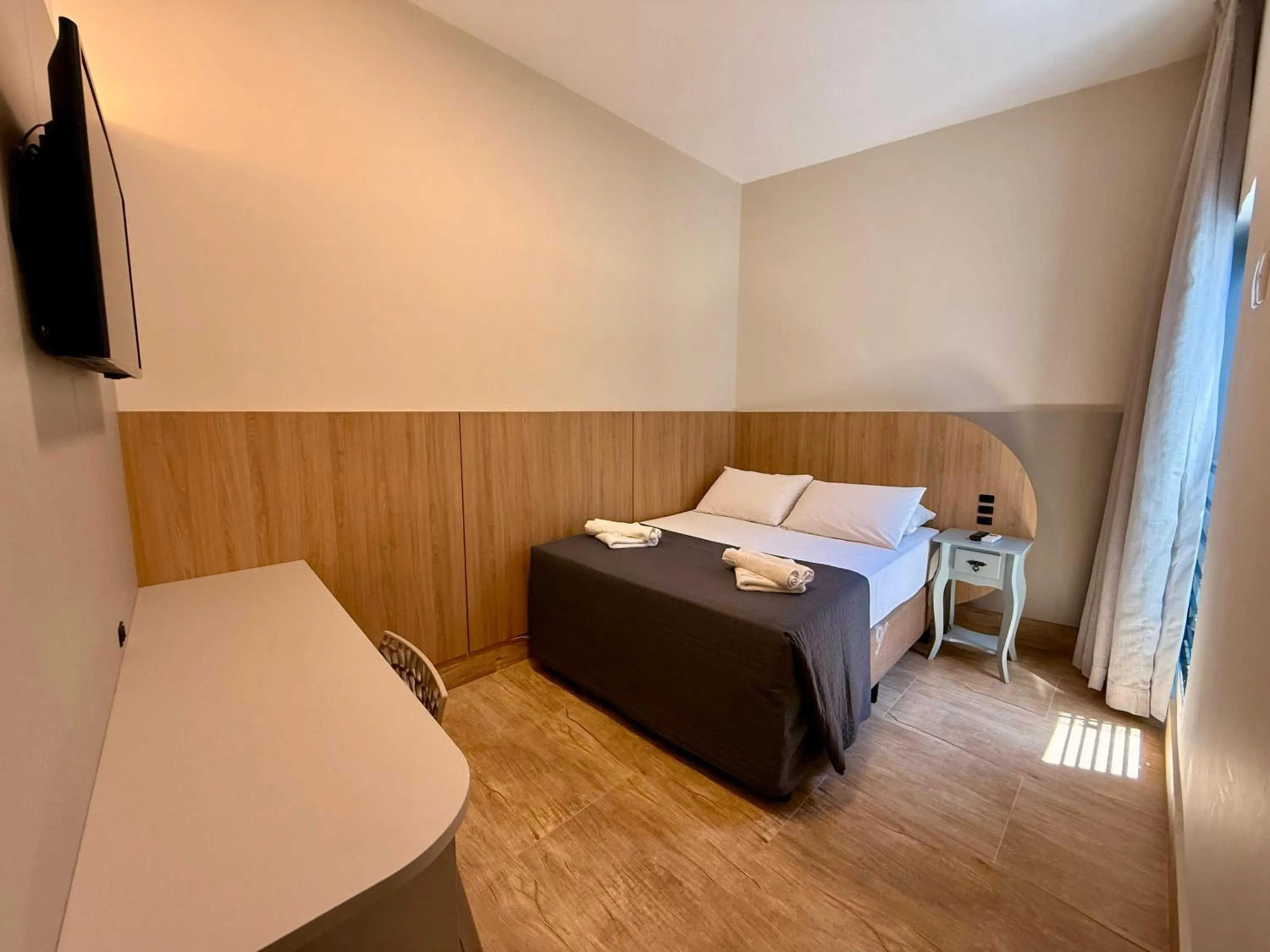 Bed in Pousada Duas Ilhas