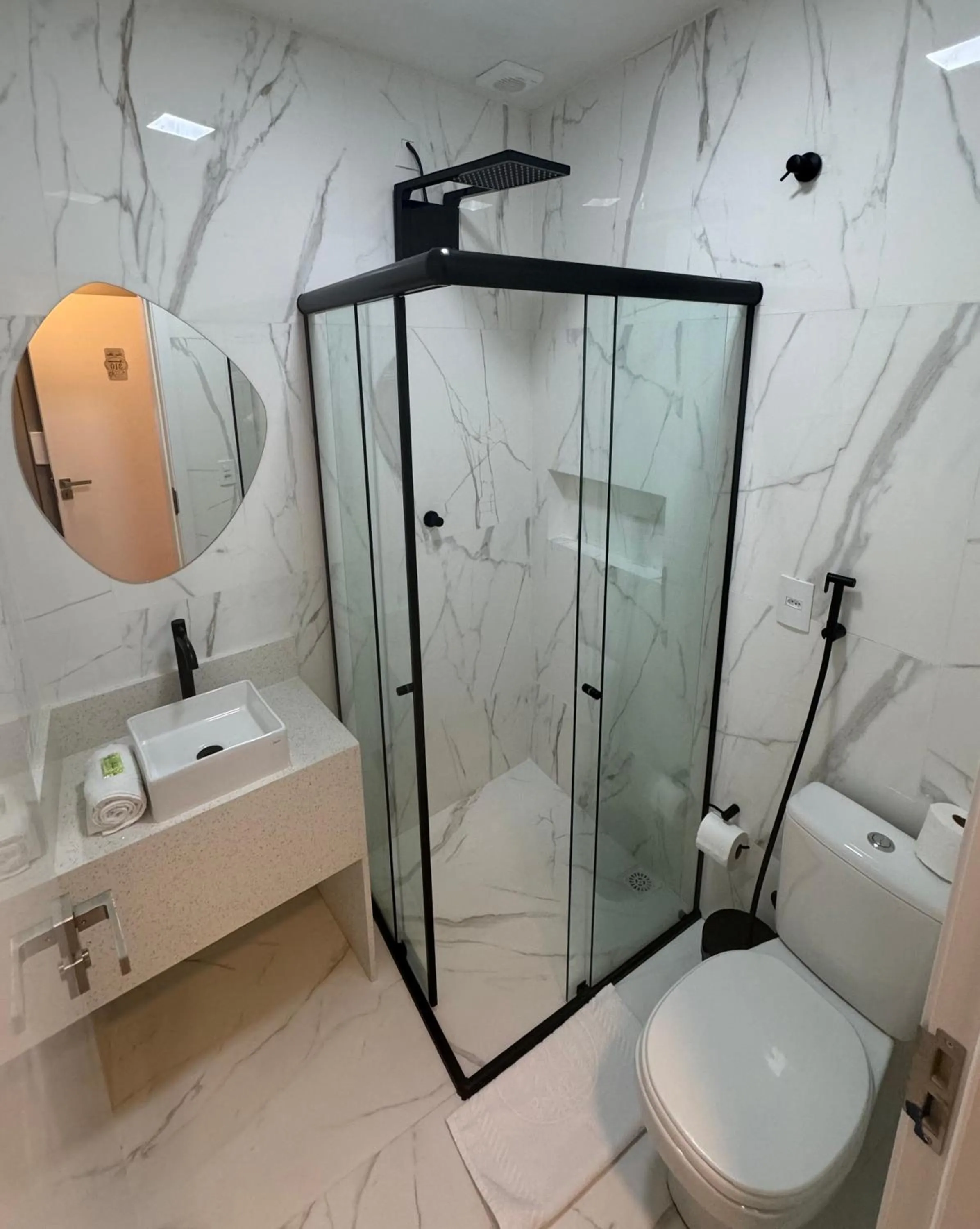 Shower in Pousada Duas Ilhas