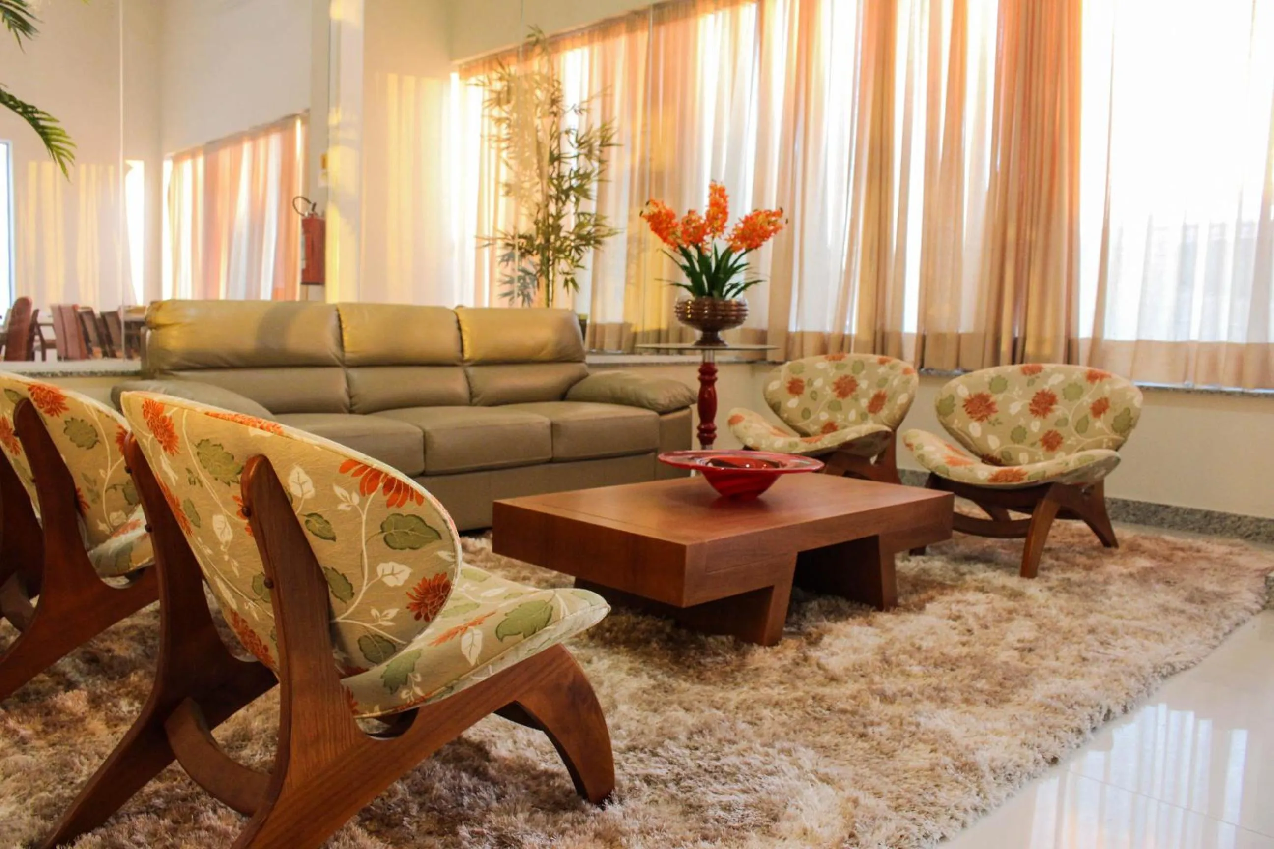 Lobby or reception in Hotel Caju de Ouro