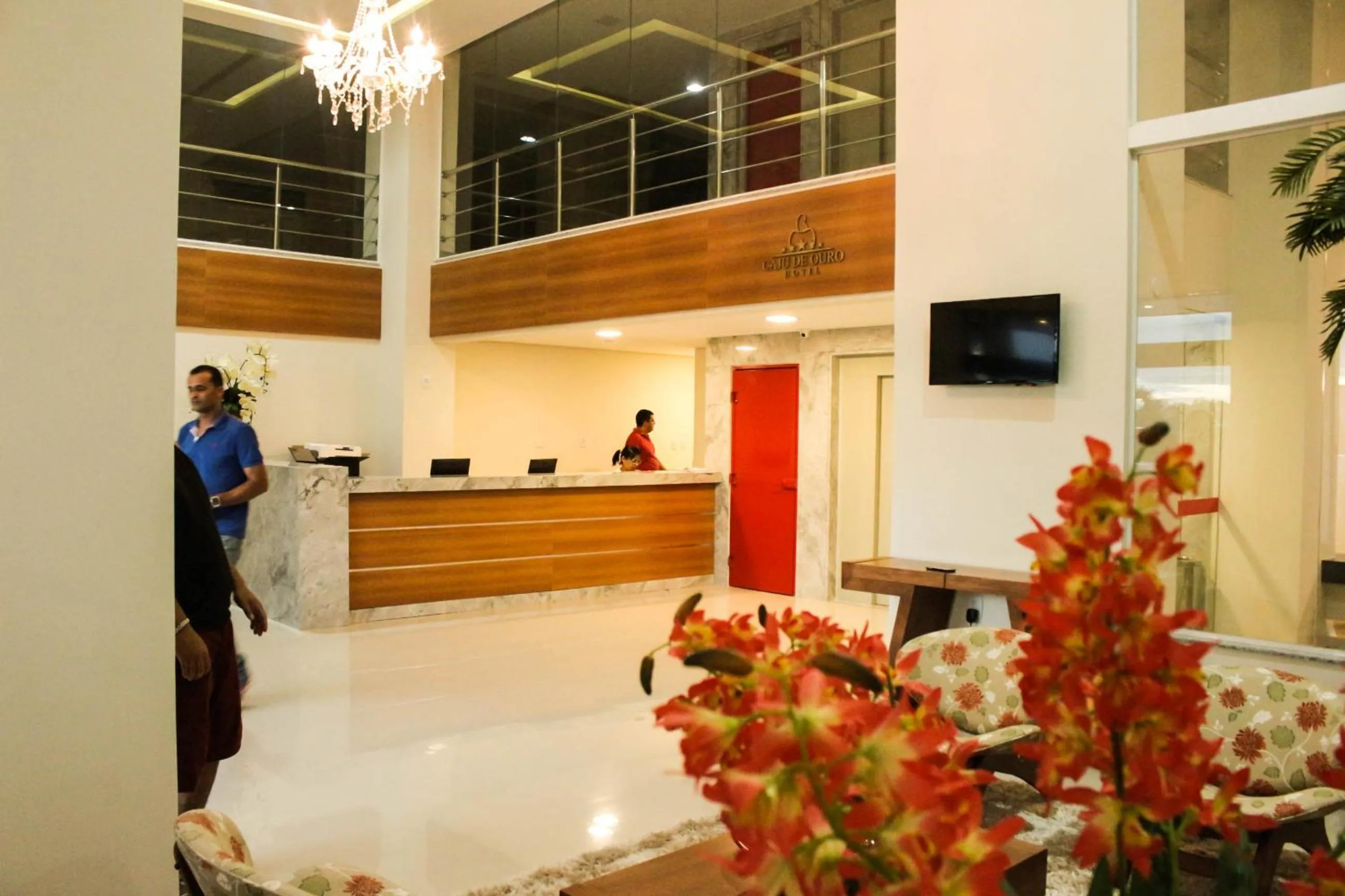 Decorative detail in Hotel Caju de Ouro