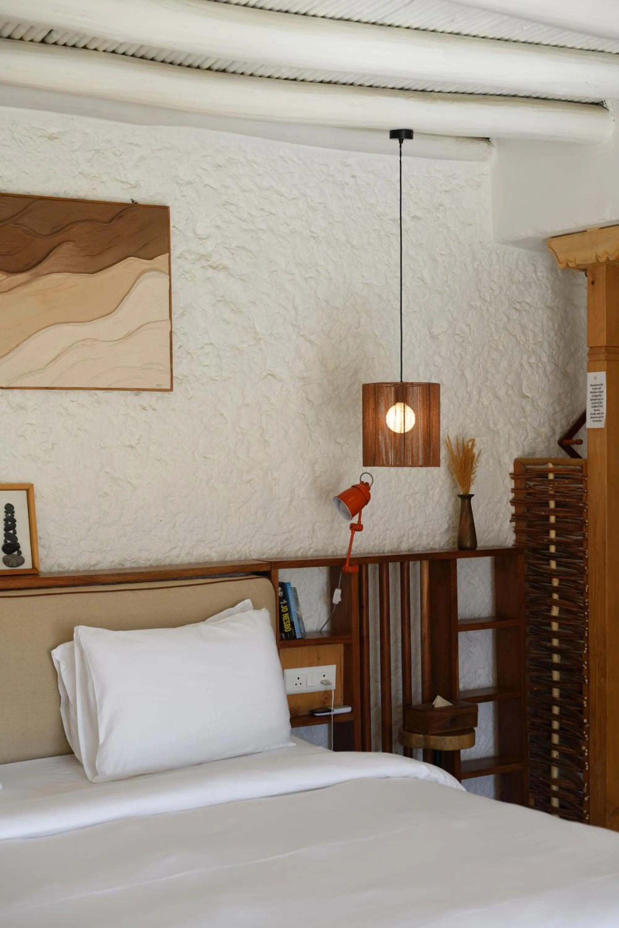 Bedroom, Bed in Lchang Nang Retreat-THE HOUSE OF TREES-Nubra Valley