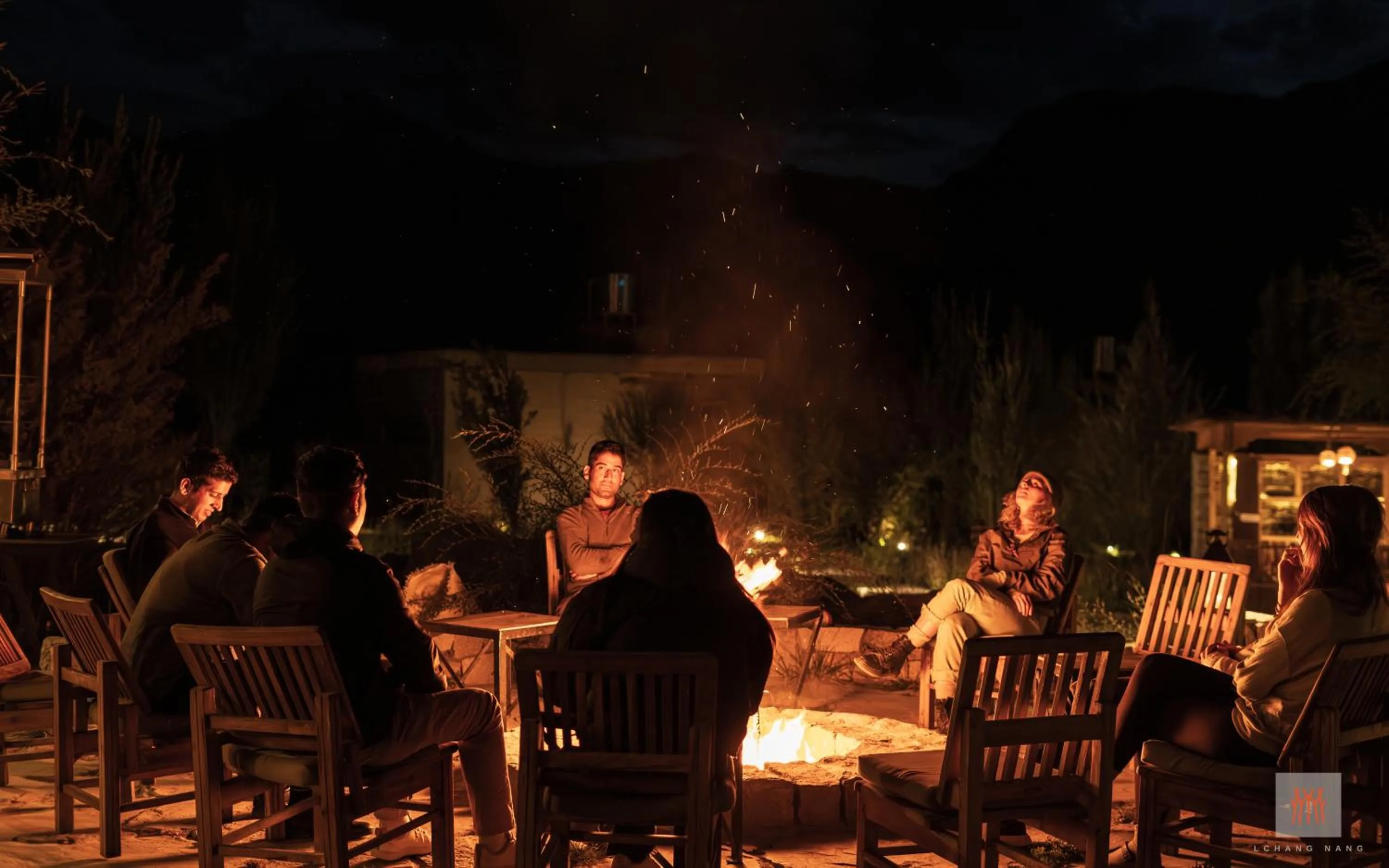 flat iron in Lchang Nang Retreat-THE HOUSE OF TREES-Nubra Valley