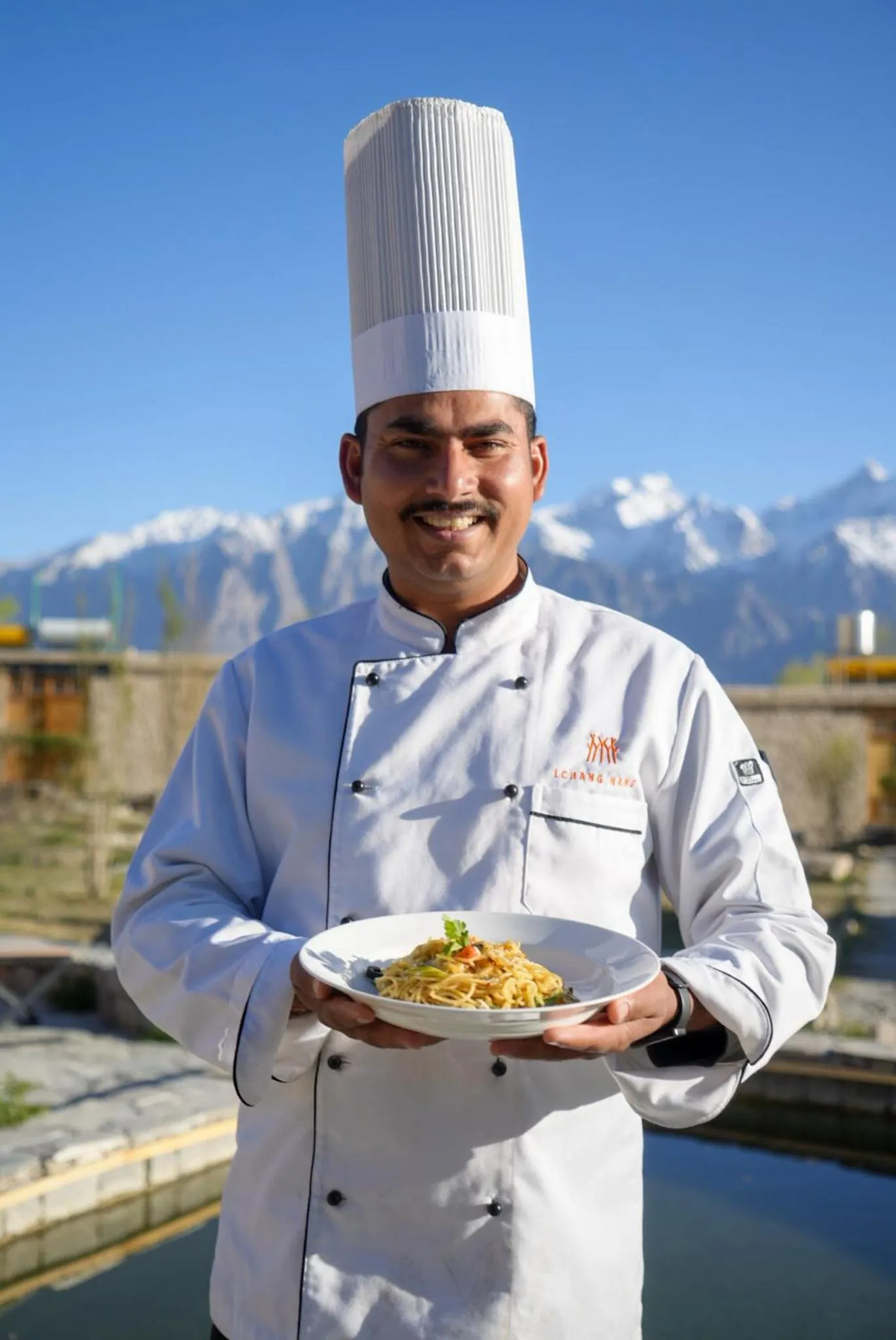 Food close-up in Lchang Nang Retreat-THE HOUSE OF TREES-Nubra Valley