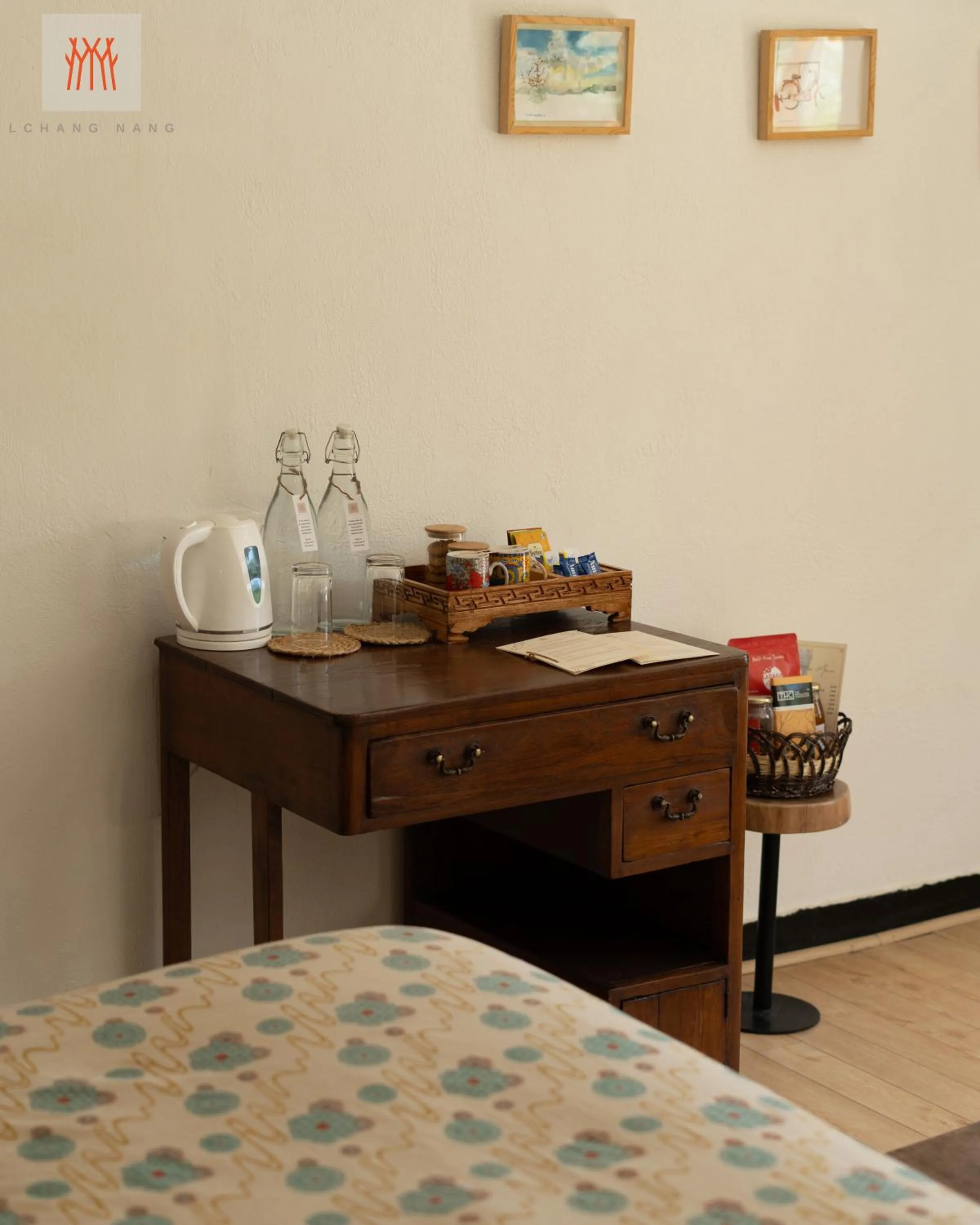 Coffee/tea facilities in Lchang Nang Retreat-THE HOUSE OF TREES-Nubra Valley