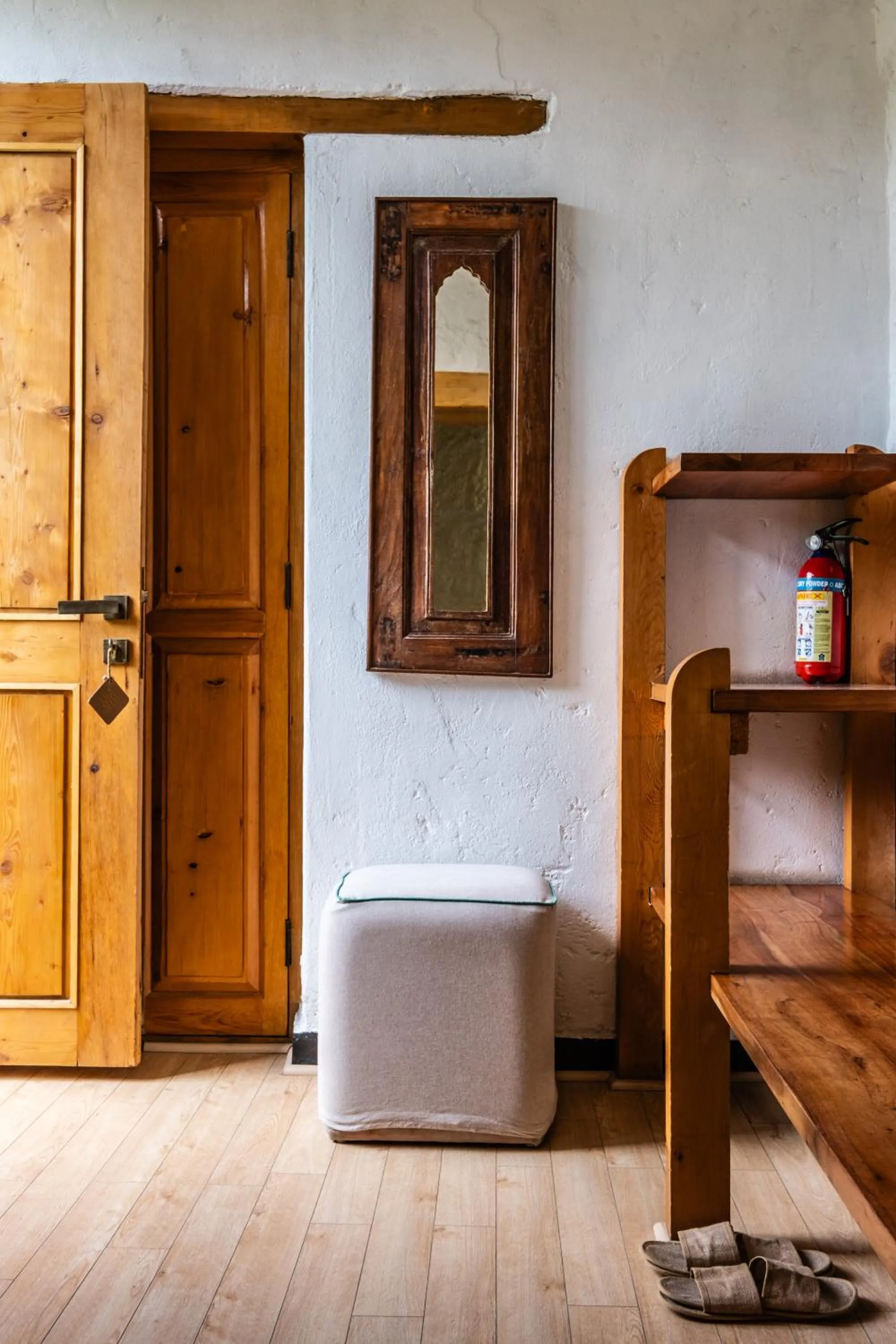 Bedroom in Lchang Nang Retreat-THE HOUSE OF TREES-Nubra Valley