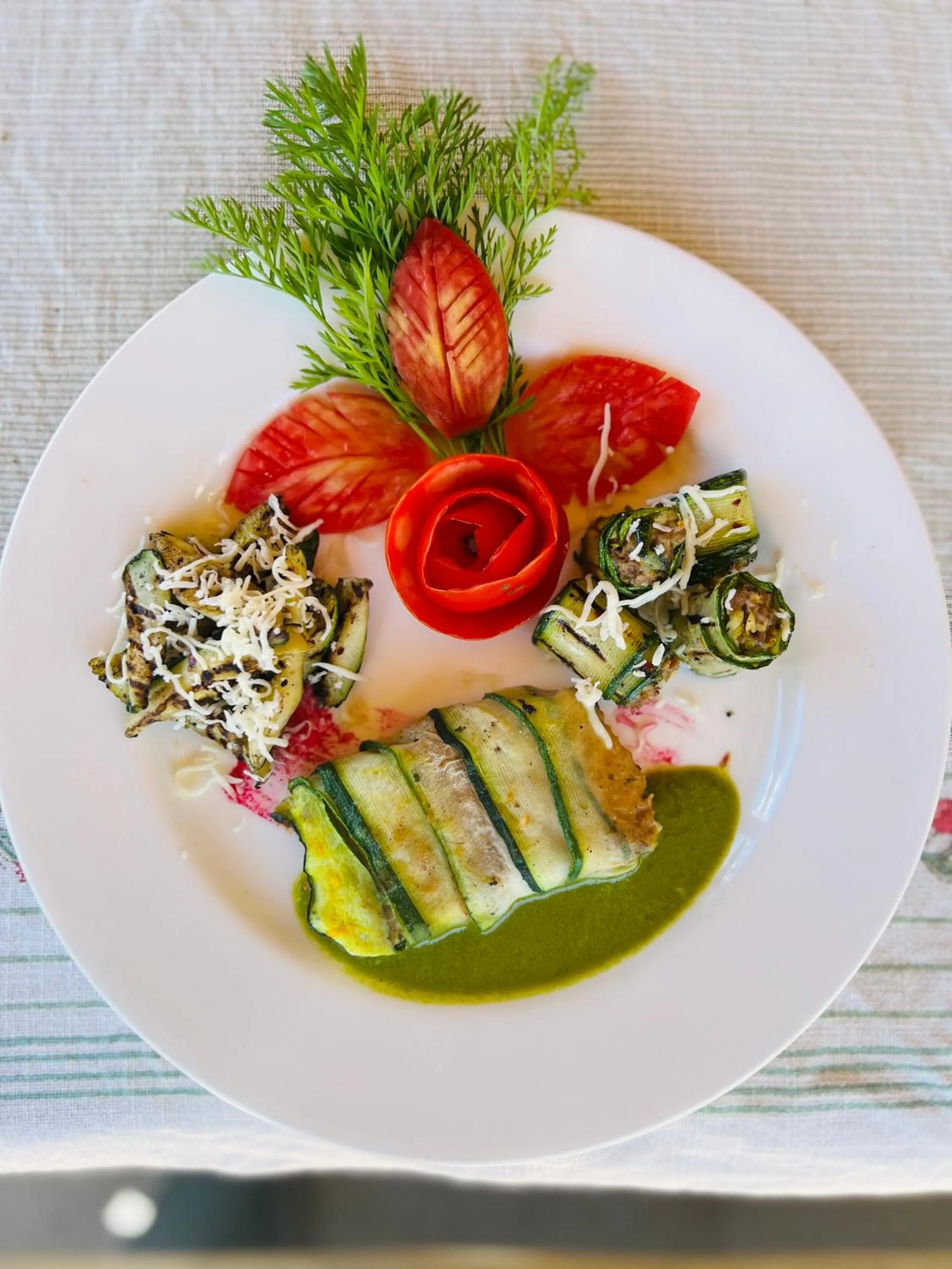 Food and drinks in Lchang Nang Retreat-THE HOUSE OF TREES-Nubra Valley