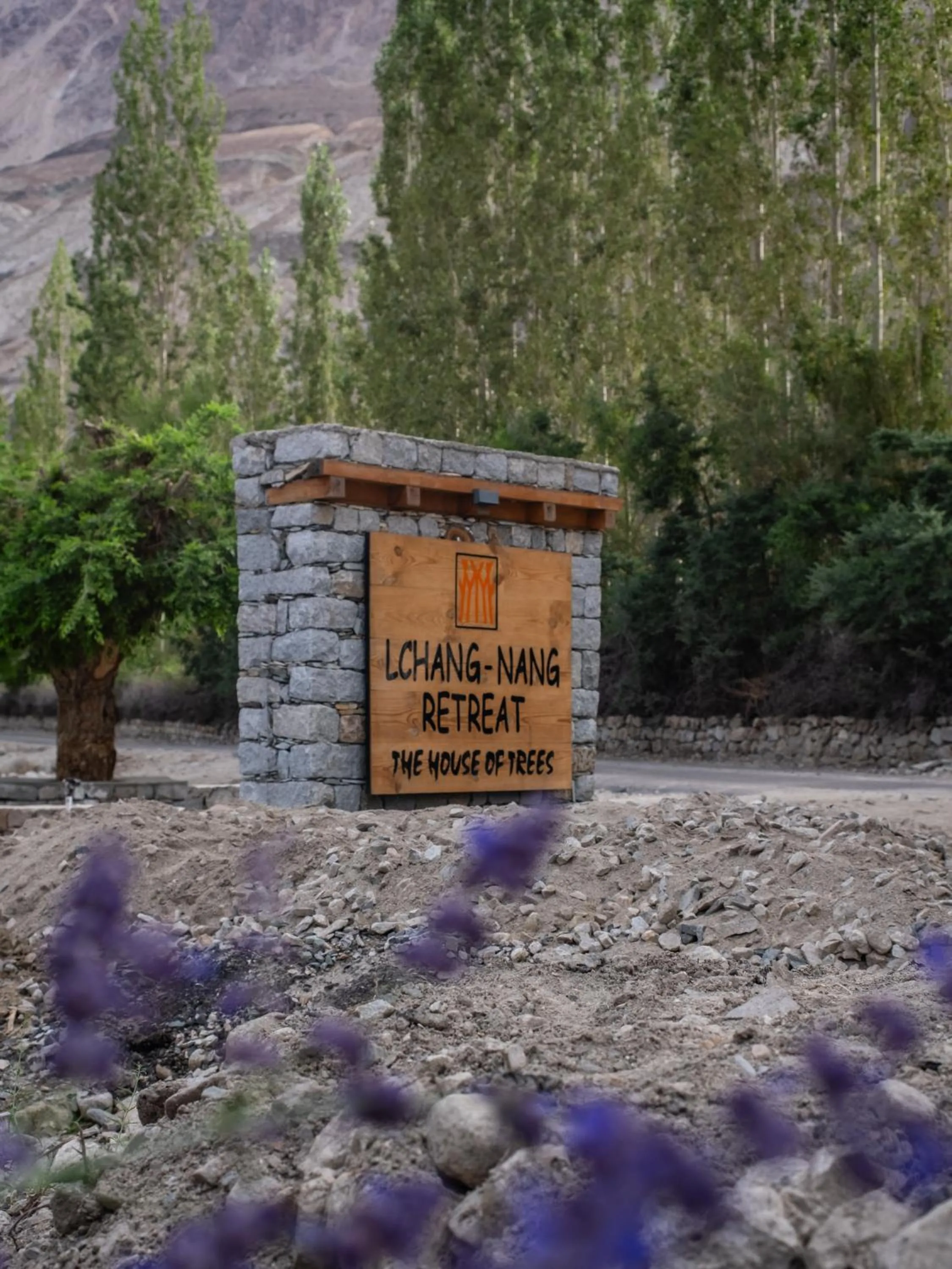 Property logo or sign in Lchang Nang Retreat-THE HOUSE OF TREES-Nubra Valley