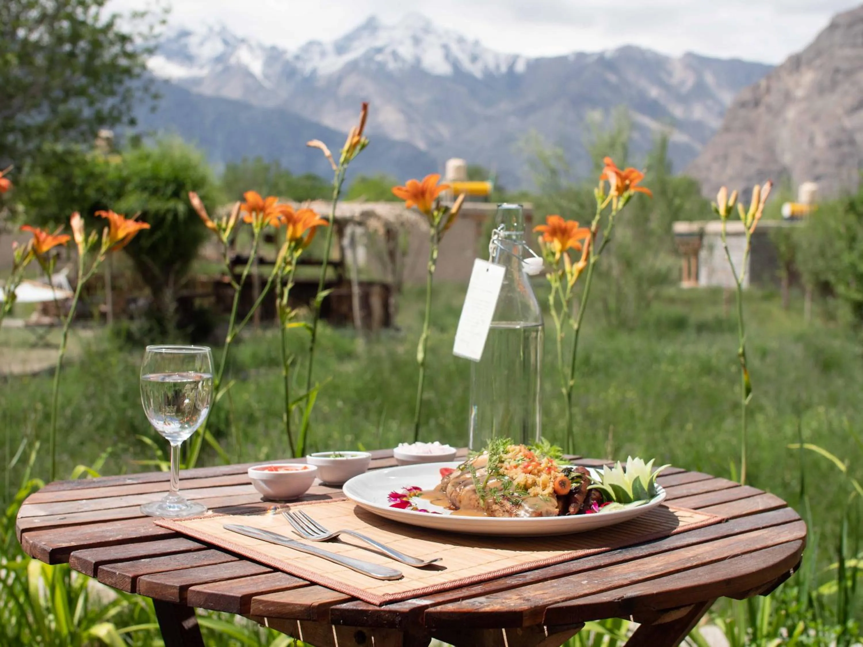 Restaurant/places to eat in Lchang Nang Retreat-THE HOUSE OF TREES-Nubra Valley