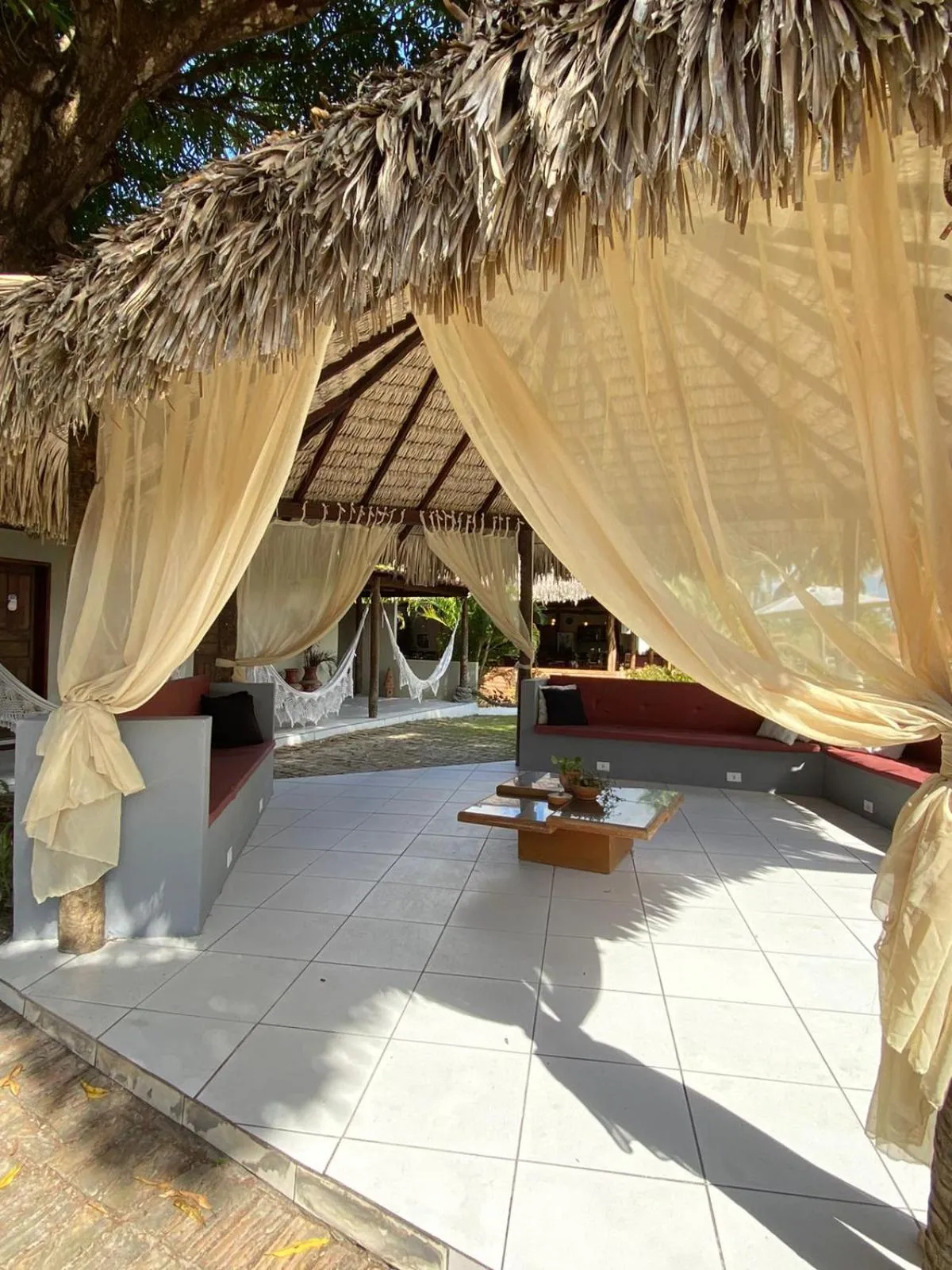 Patio in Pousada Paraiso - Santo Amaro Centro - perto de tudo