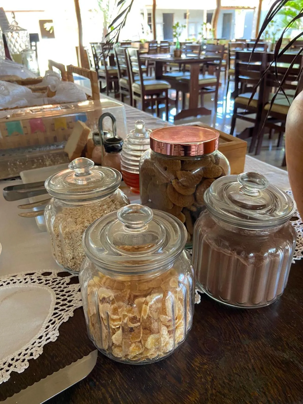 Buffet breakfast in Pousada Paraiso - Santo Amaro Centro - perto de tudo