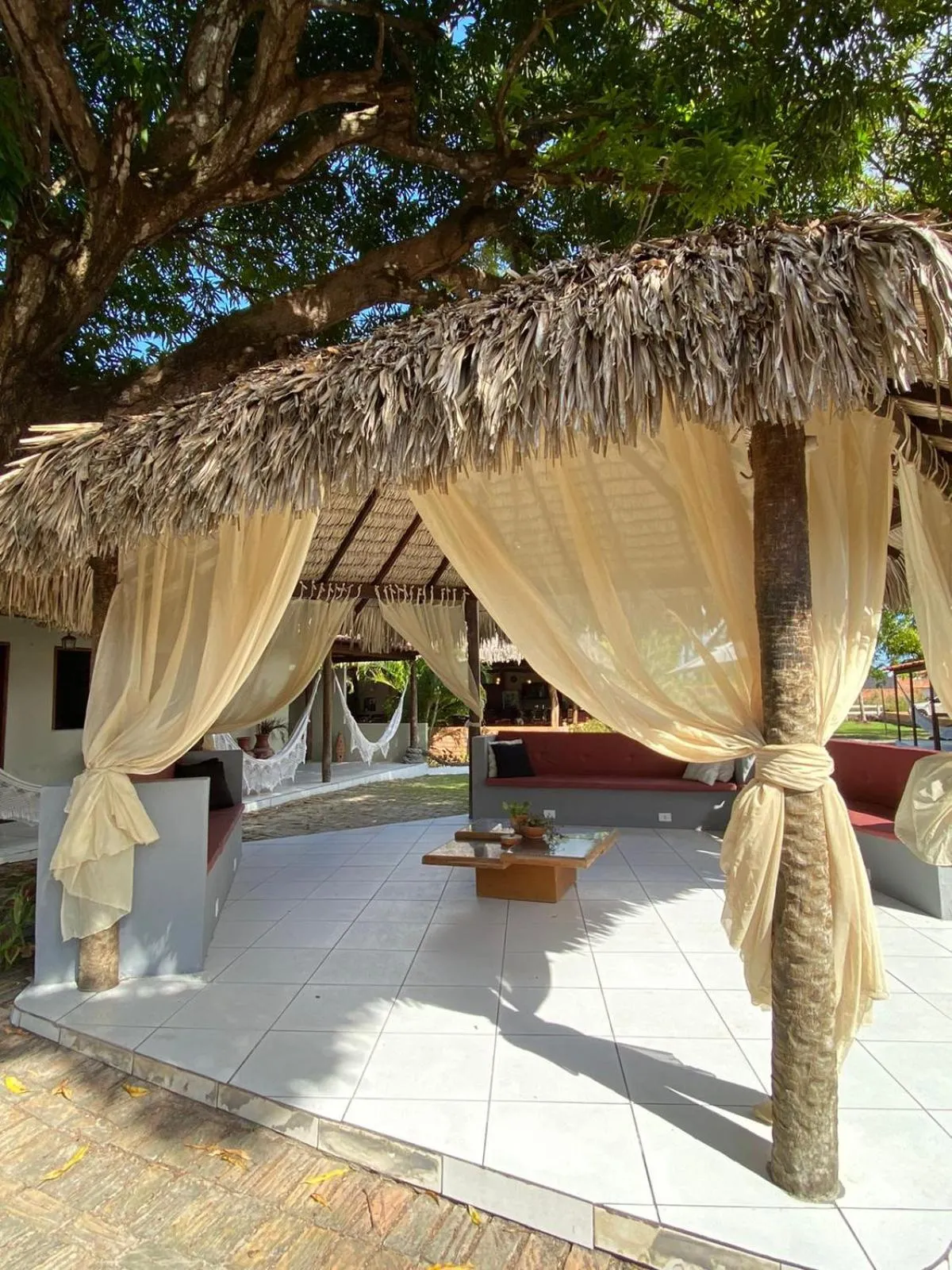 Patio in Pousada Paraiso - Santo Amaro Centro - perto de tudo