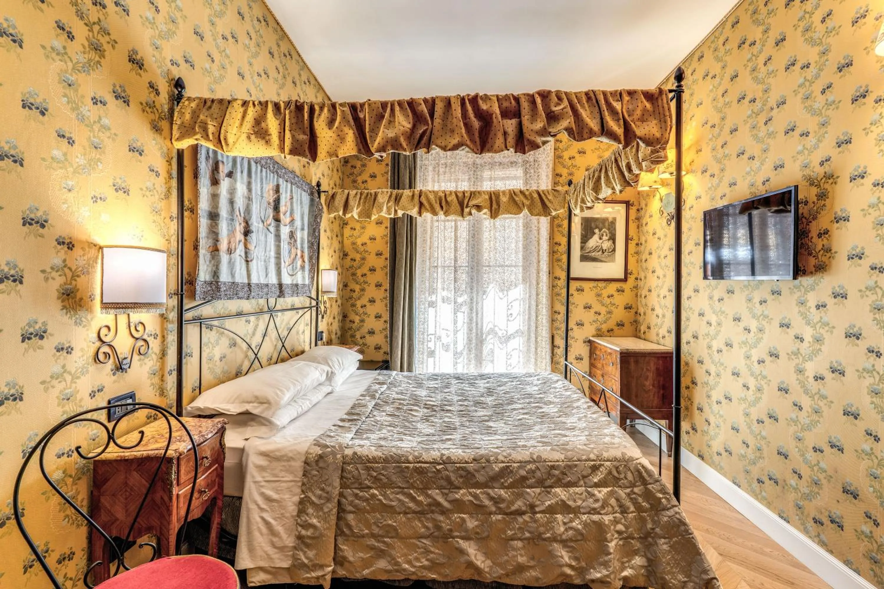 Bedroom, Bed in Residenza Ave Roma