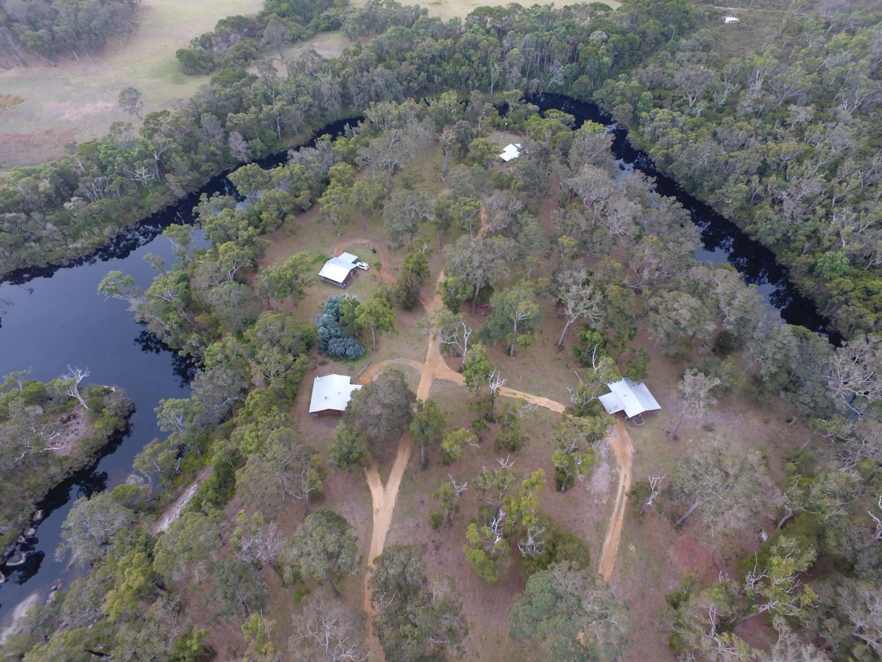 Bird's eye view in Che Sara Sara Chalets