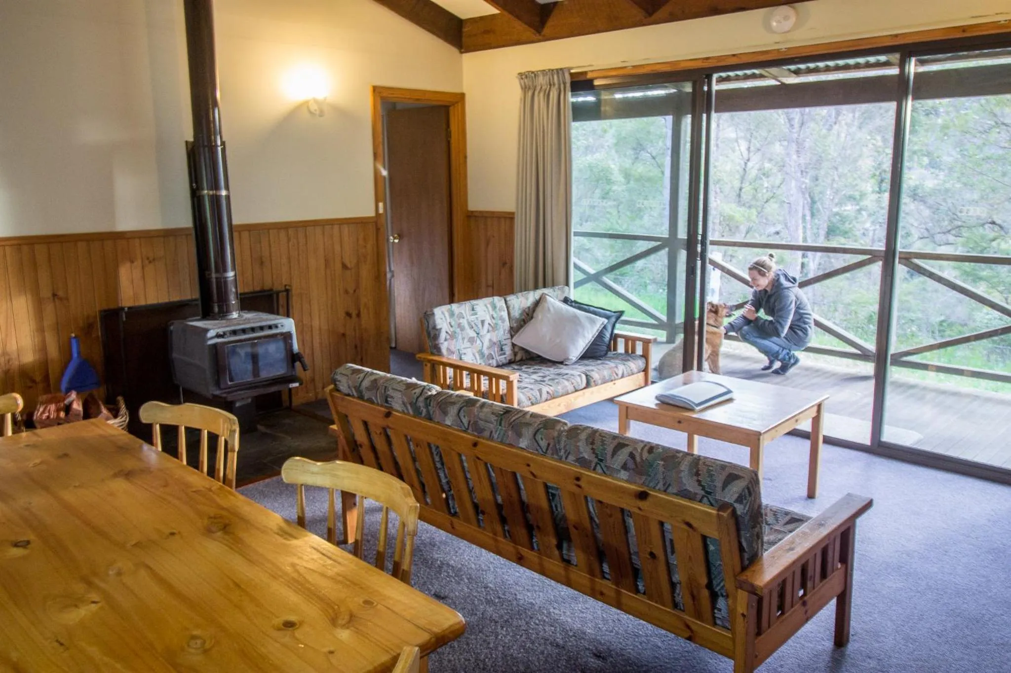 Patio in Che Sara Sara Chalets