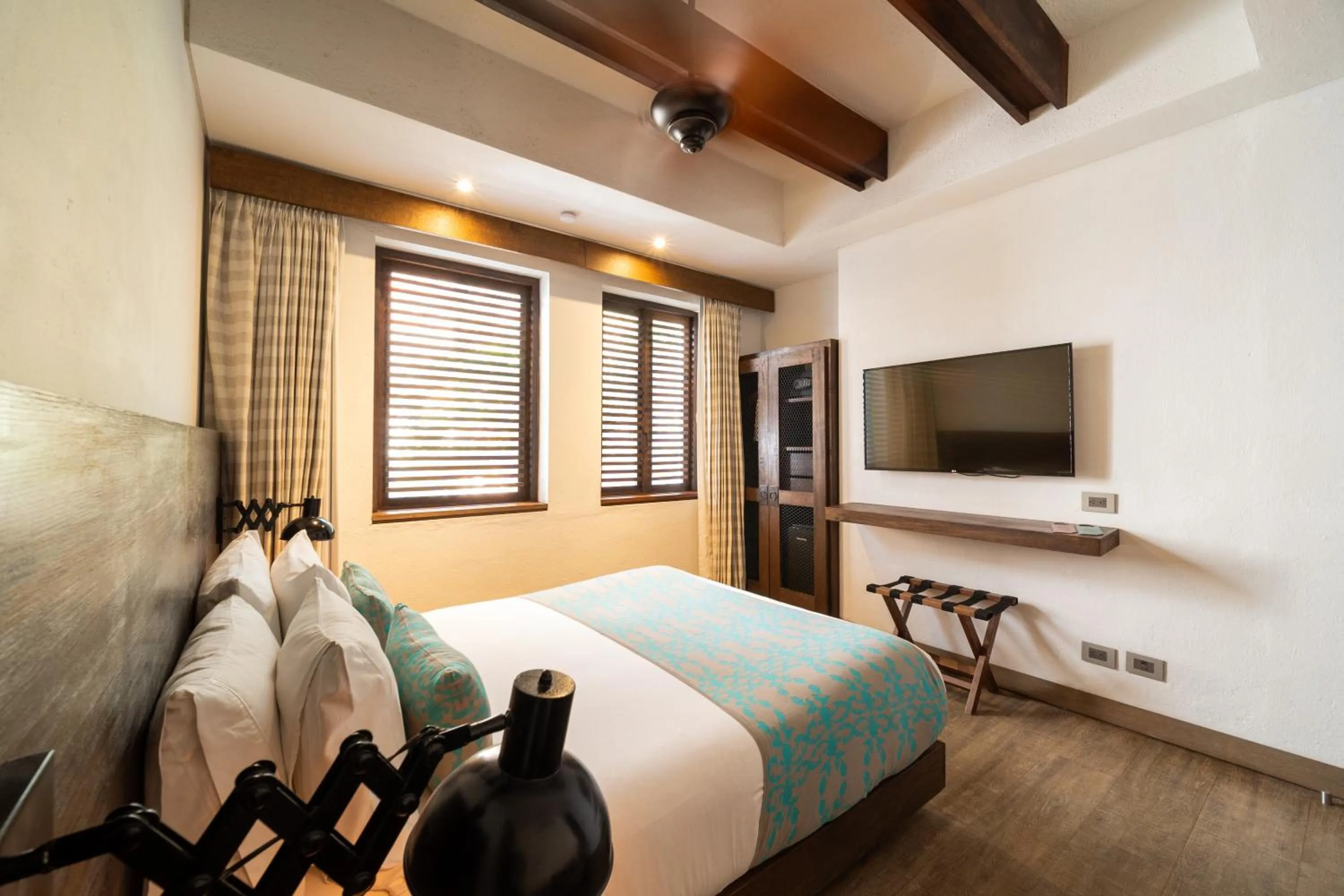 Decorative detail, Bed in Sophia Hotel By OxoHotel