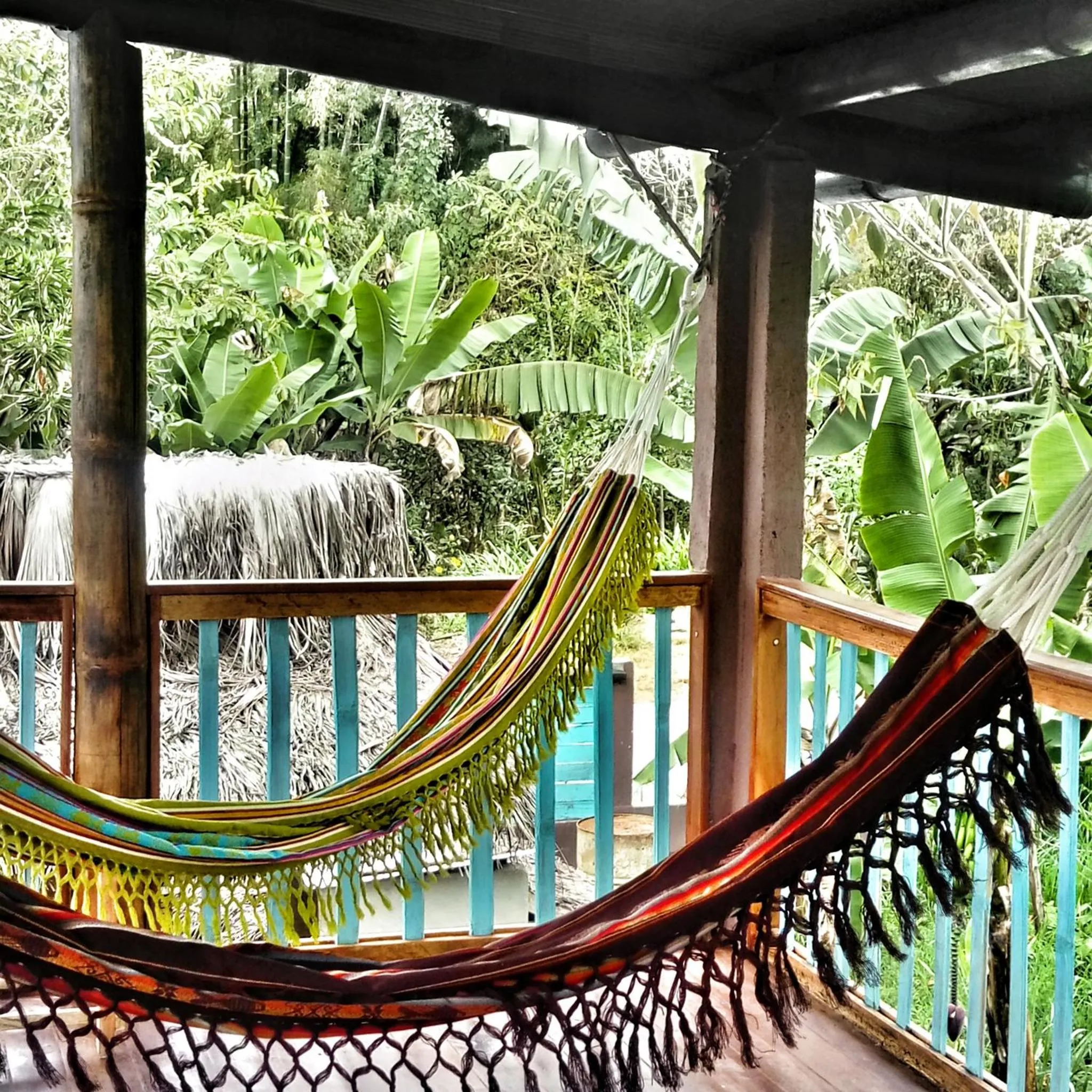 Balcony/Terrace in La Bicok EcoLodge