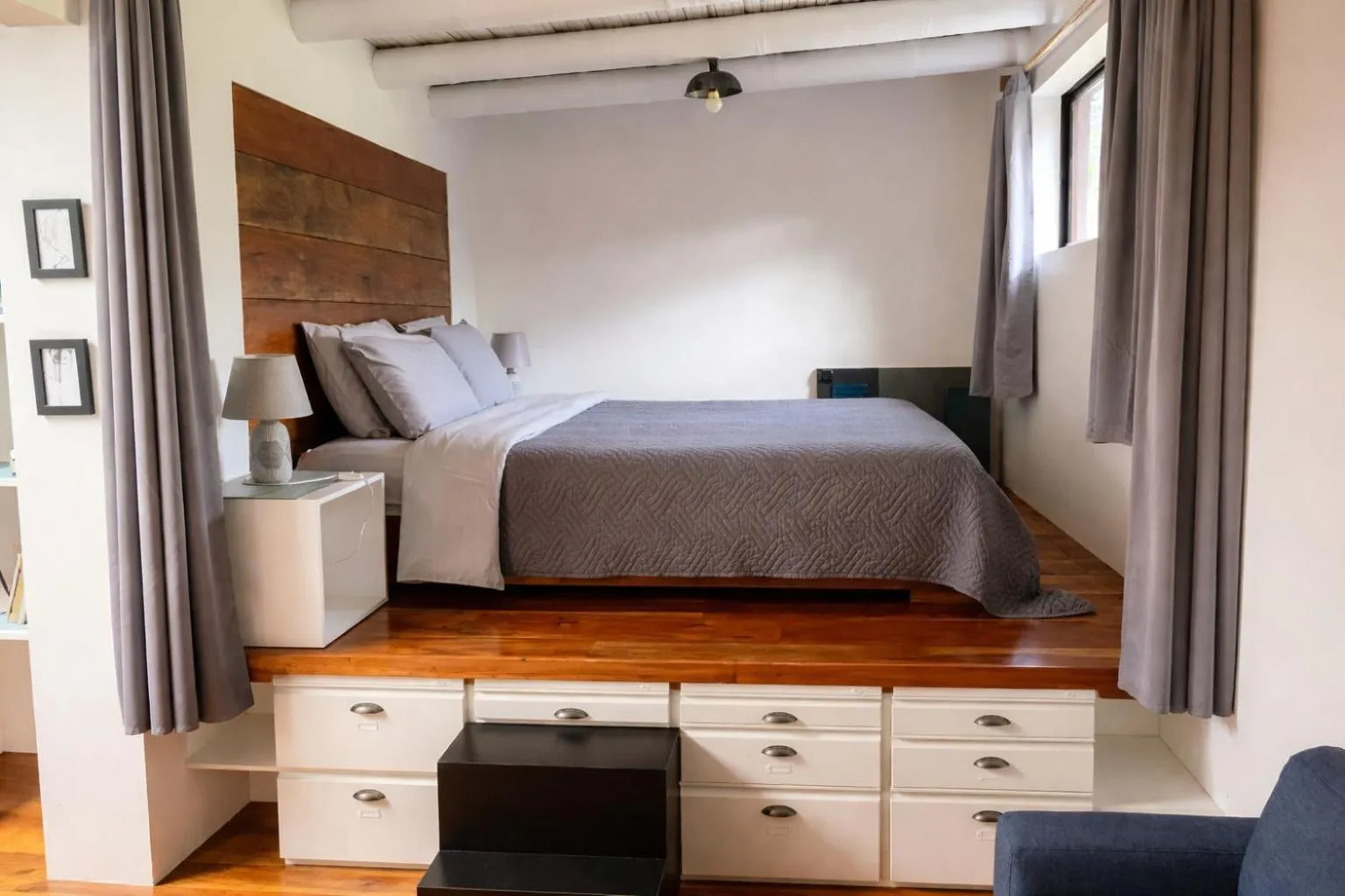Bed in La Bicok EcoLodge