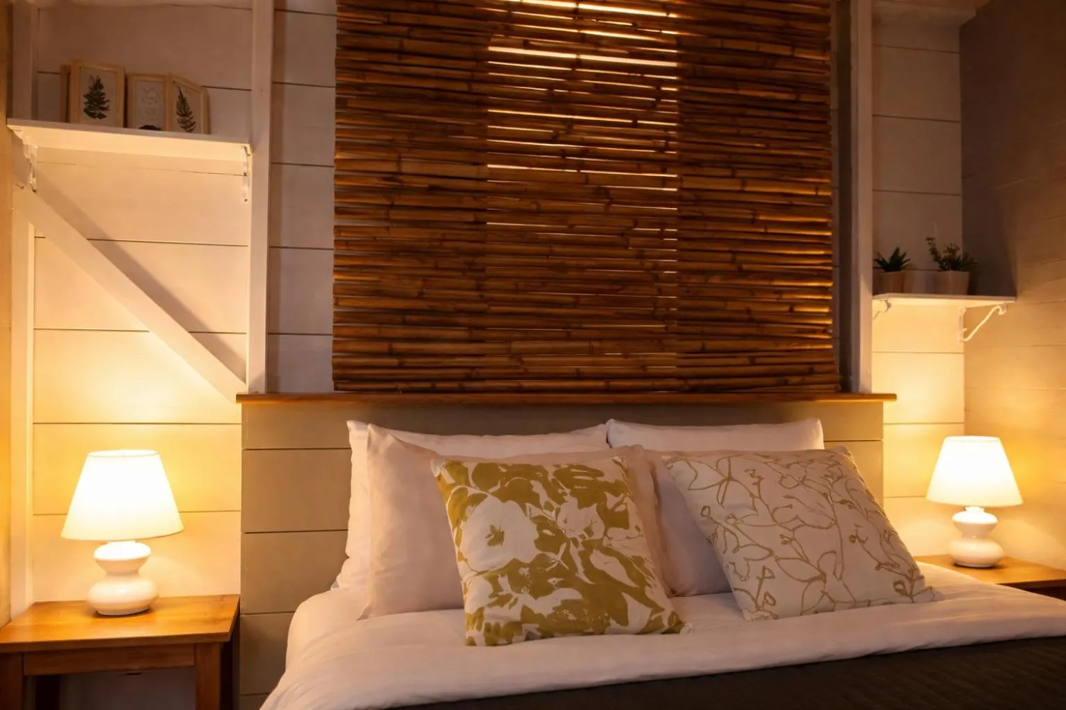 Bed in La Bicok EcoLodge