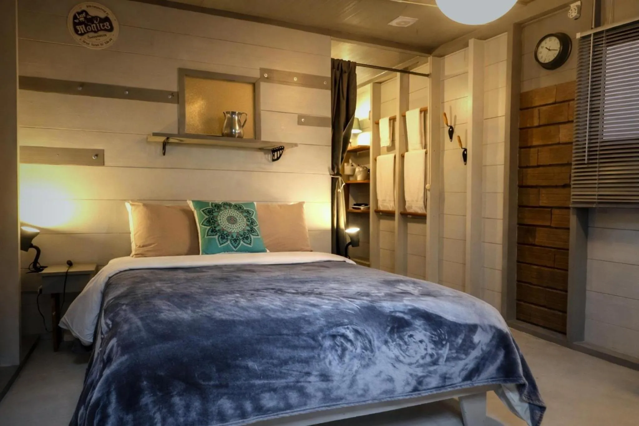 Bed in La Bicok EcoLodge