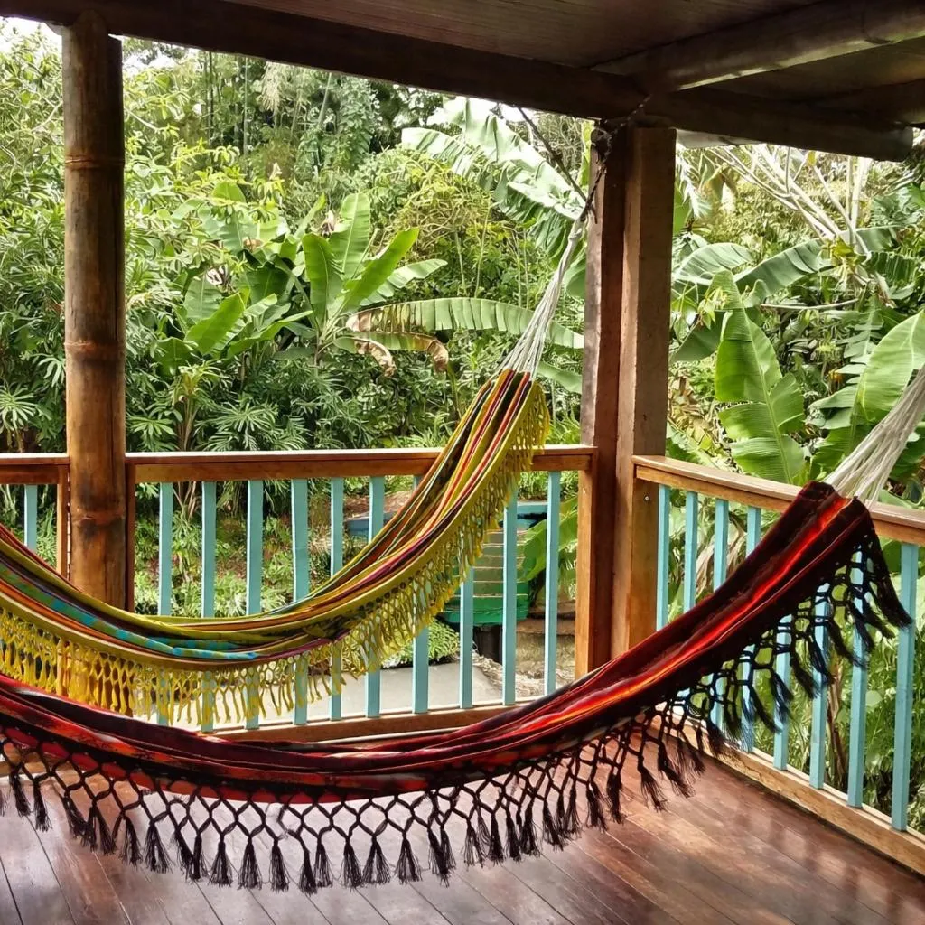 Balcony/Terrace in La Bicok EcoLodge