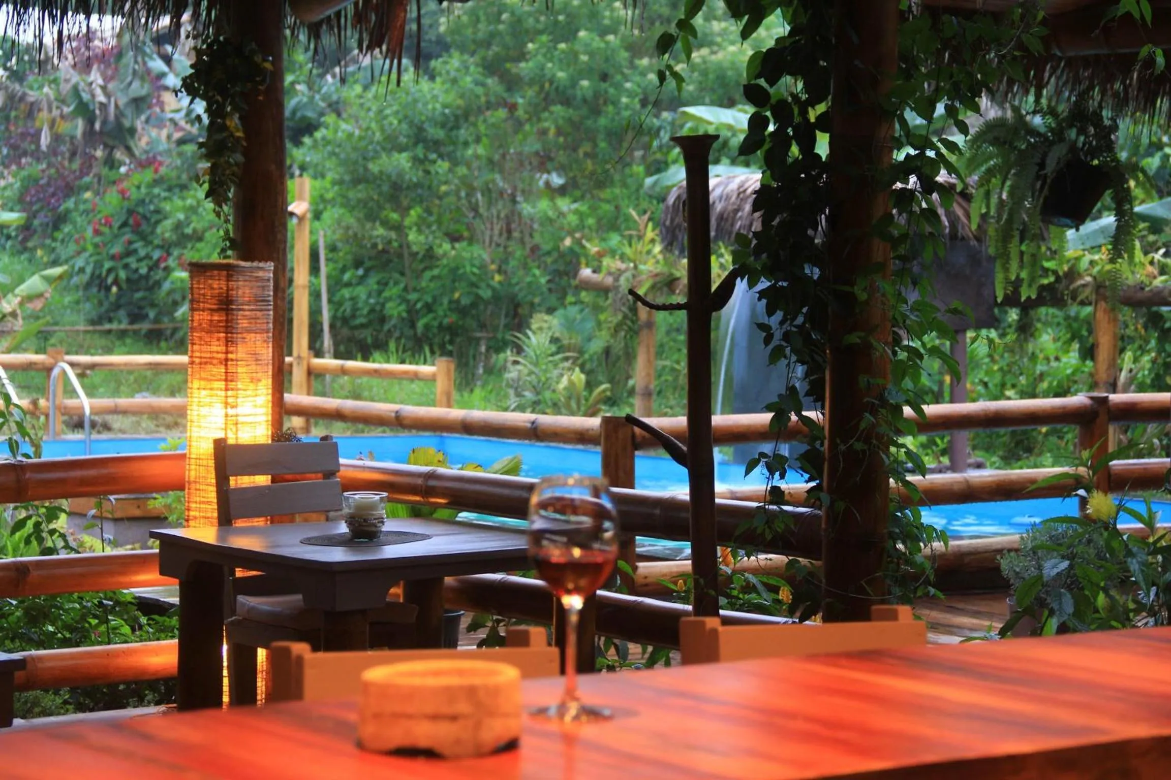 Restaurant/places to eat in La Bicok EcoLodge